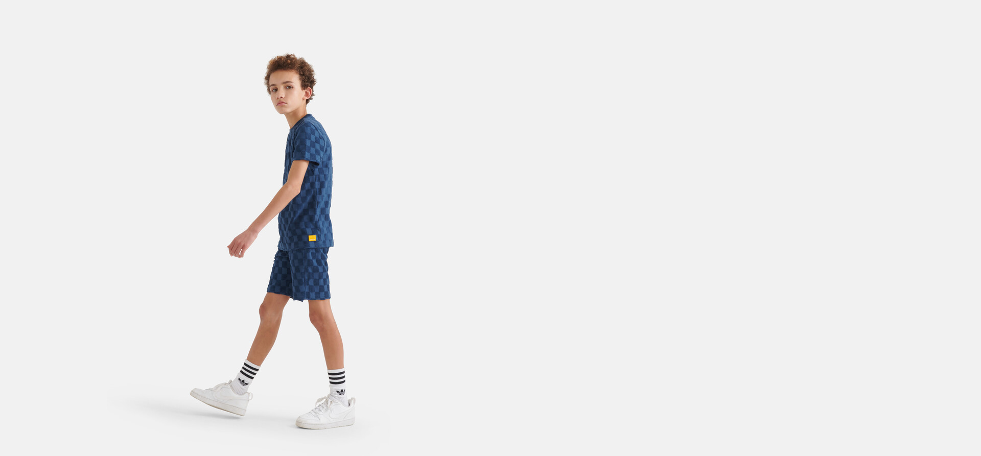 Badstof Short Donkerblauw SHOEBY BOYS