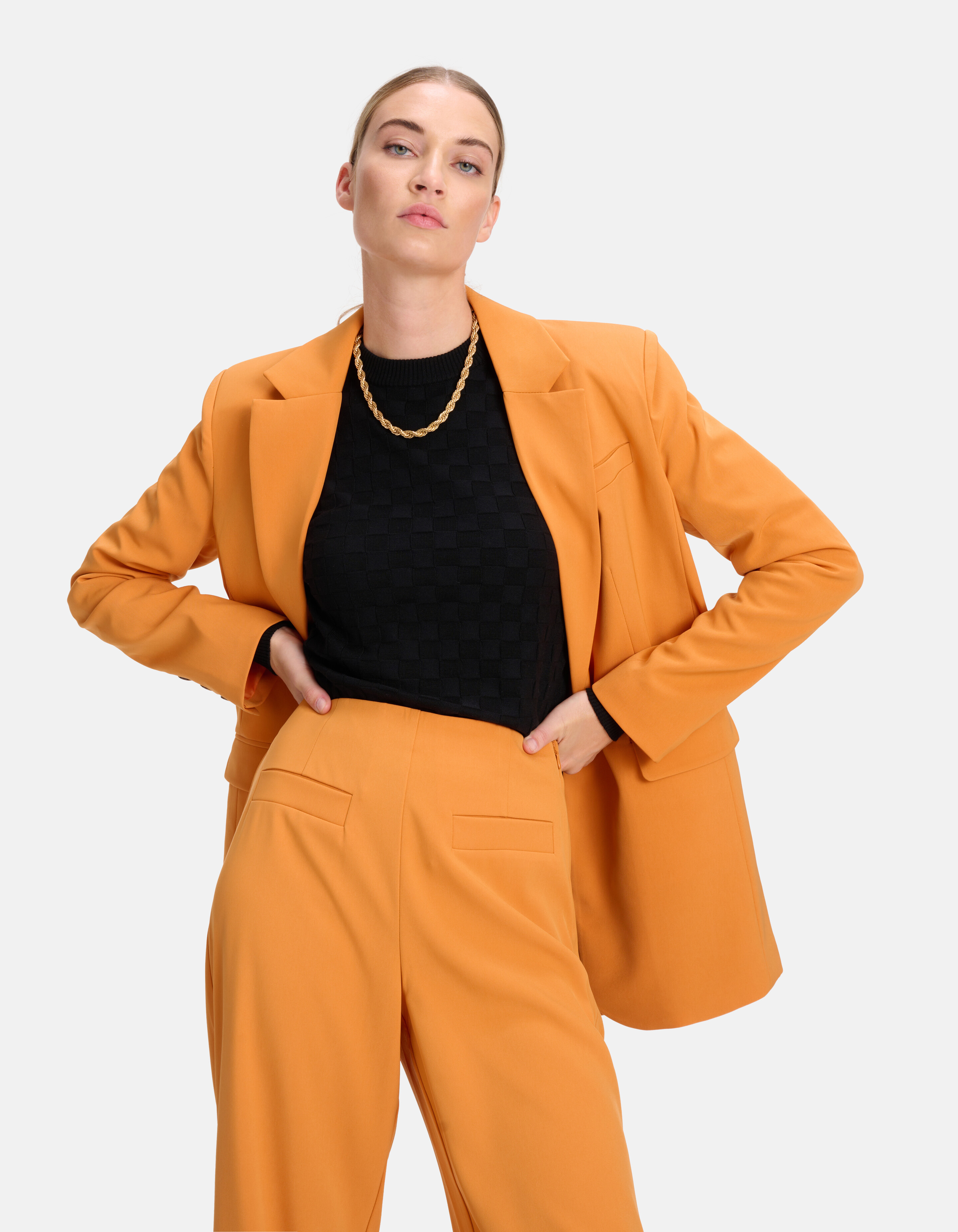 lexicon keten Afbreken Blazer Oranje | Shoeby