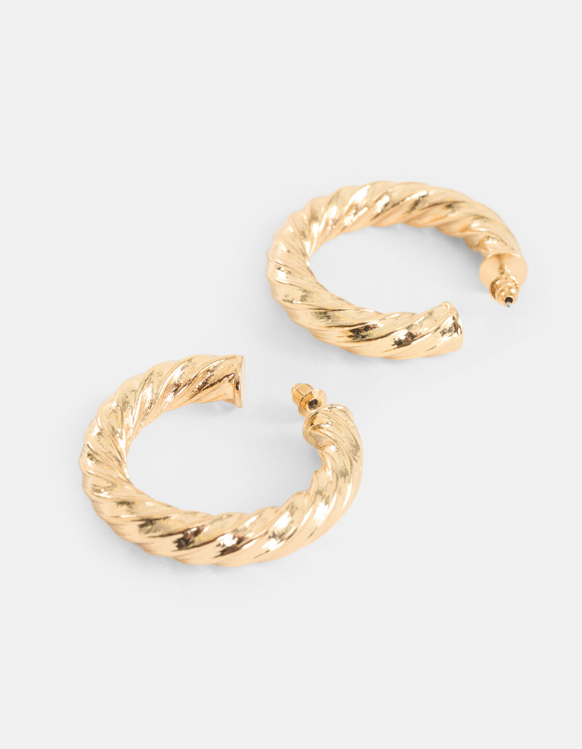 Twisted Hoop Oorbellen Goud SHOEBY ACCESSOIRES