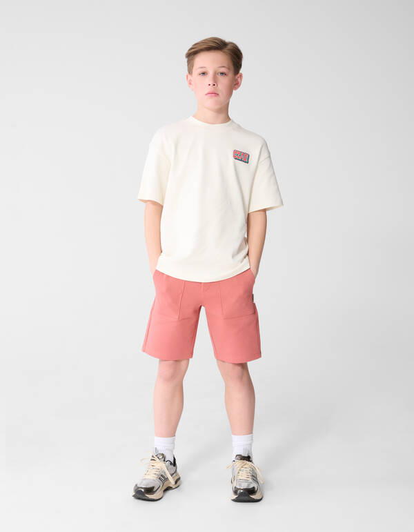 Ciao Artwork T-shirt Gebroken Wit SHOEBY BOYS