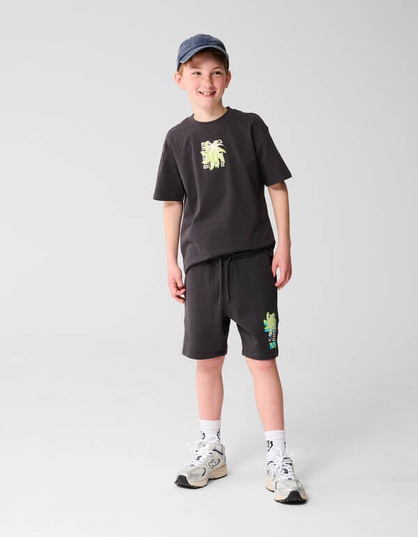 Surfing Short Donkergrijs SHOEBY BOYS