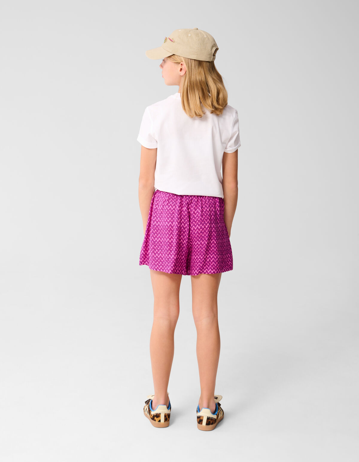 Saint Topez Artwork T-shirt Wit SHOEBY GIRLS
