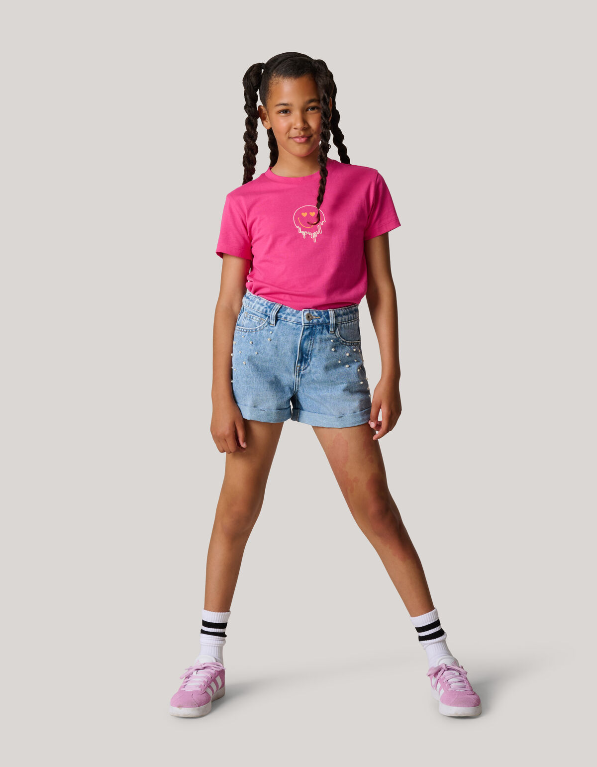 Artwork T-shirt Roze SHOEBY GIRLS