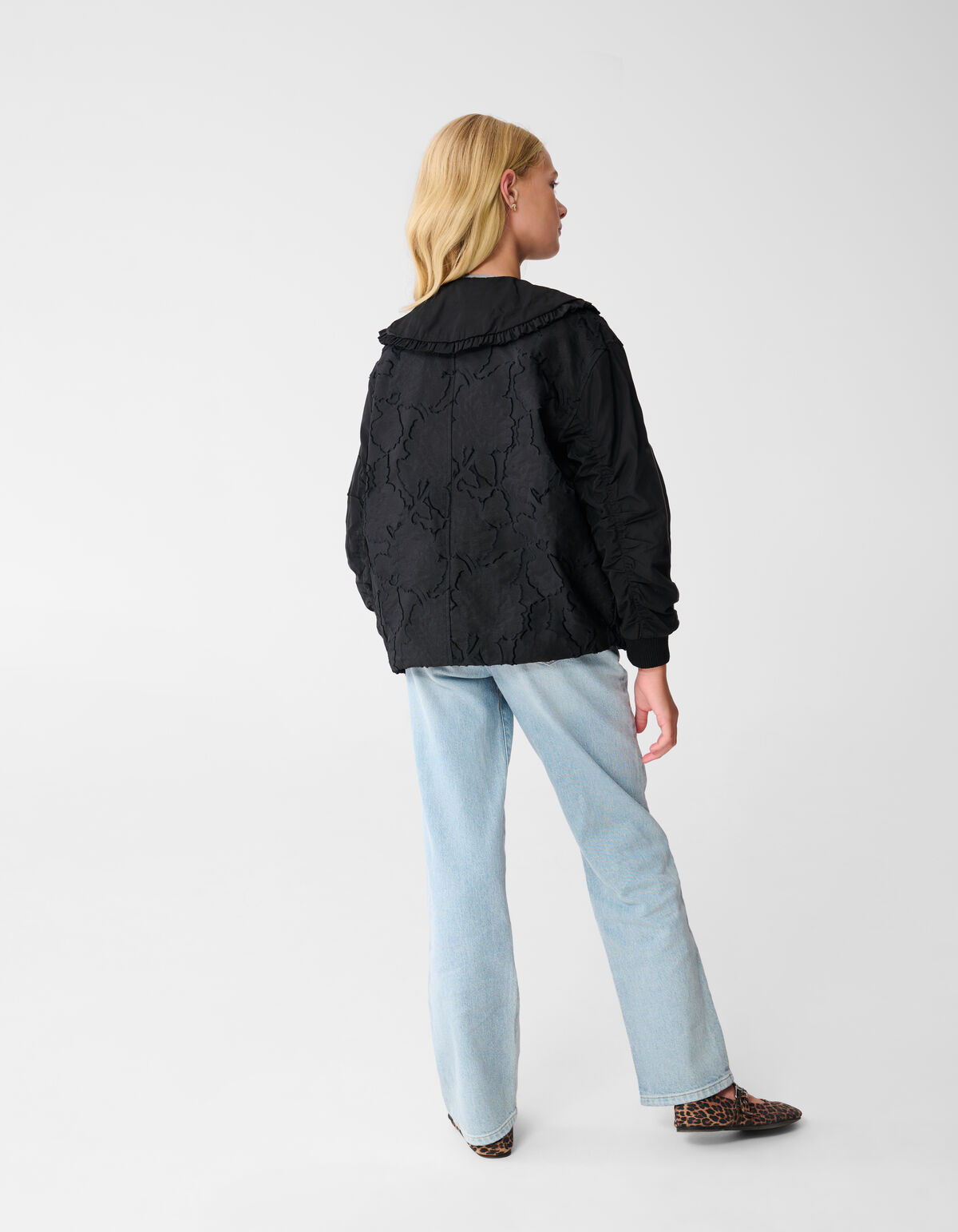 Collar Bomber Zwart SHOEBY GIRLS