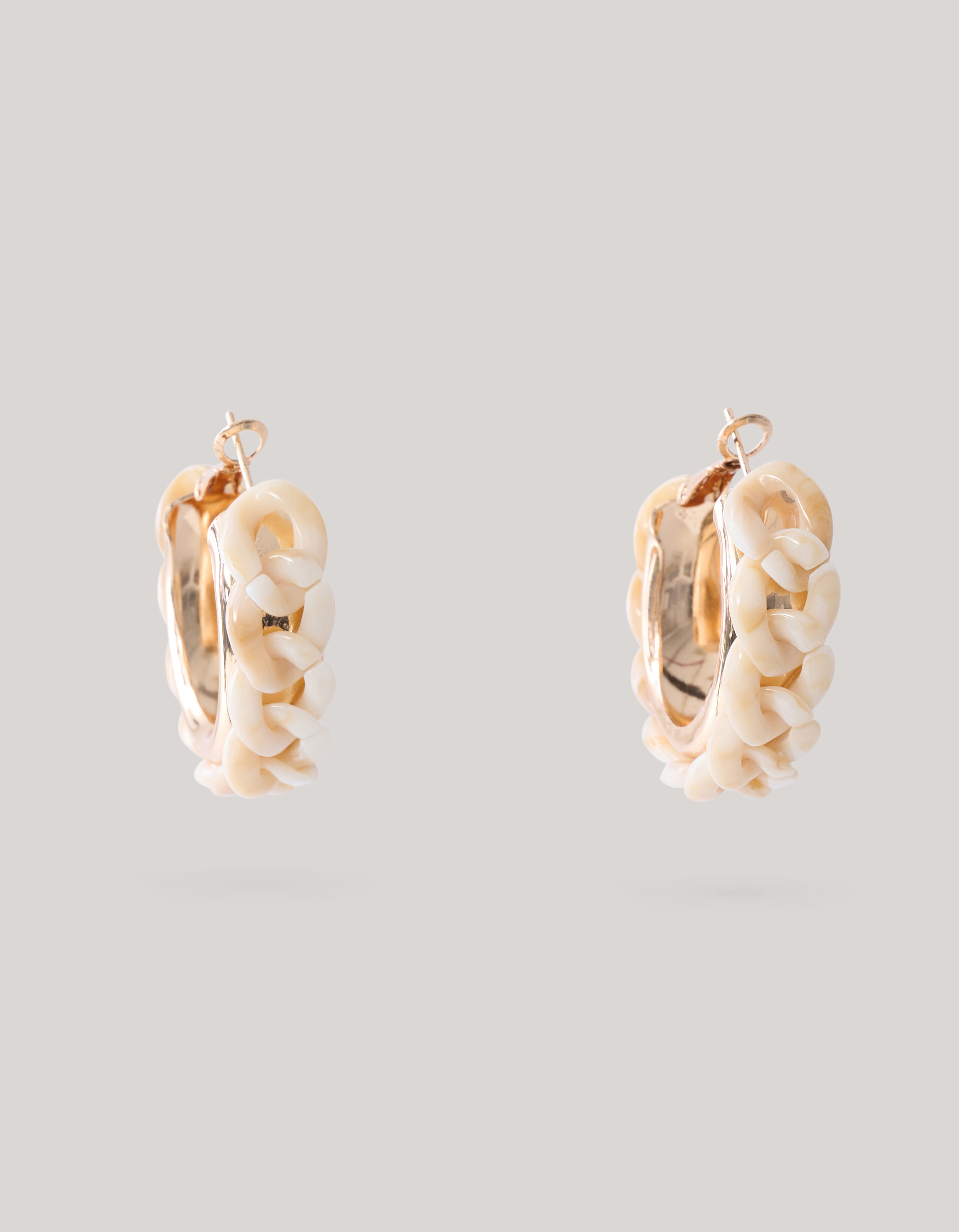 Chain Hoop Oorbellen Goud SHOEBY ACCESSOIRES
