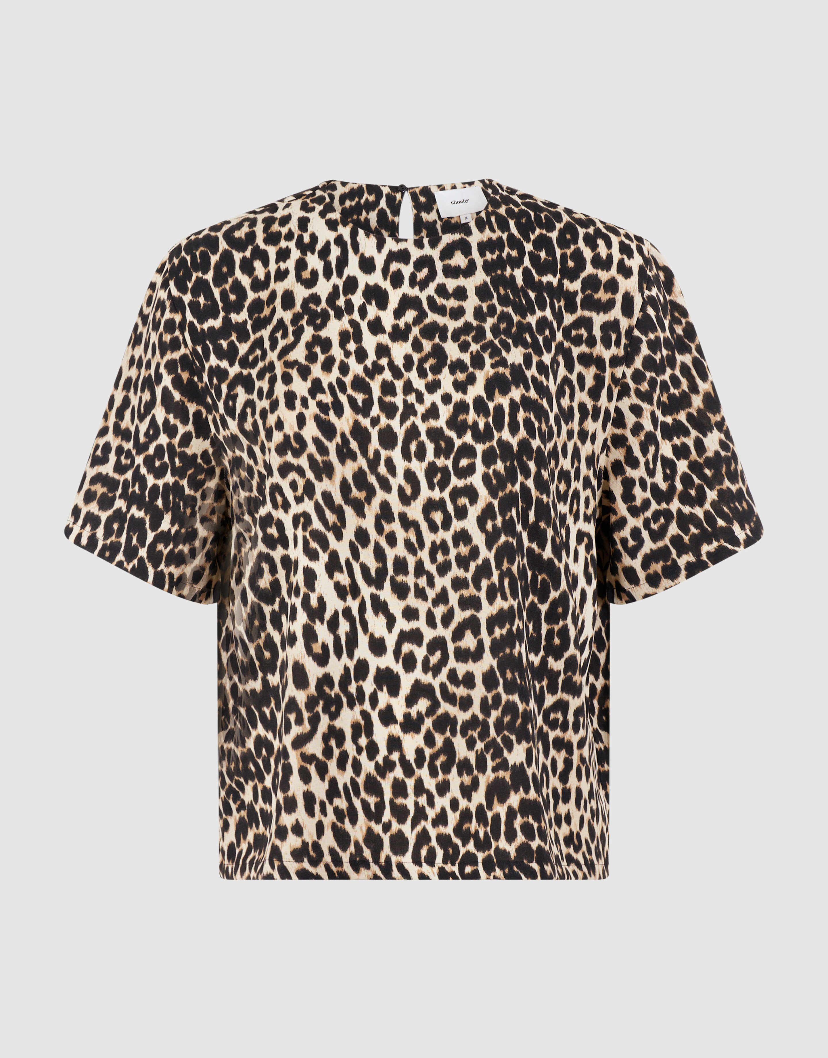 Leopard Twist Top Bruin SHOEBY WOMEN
