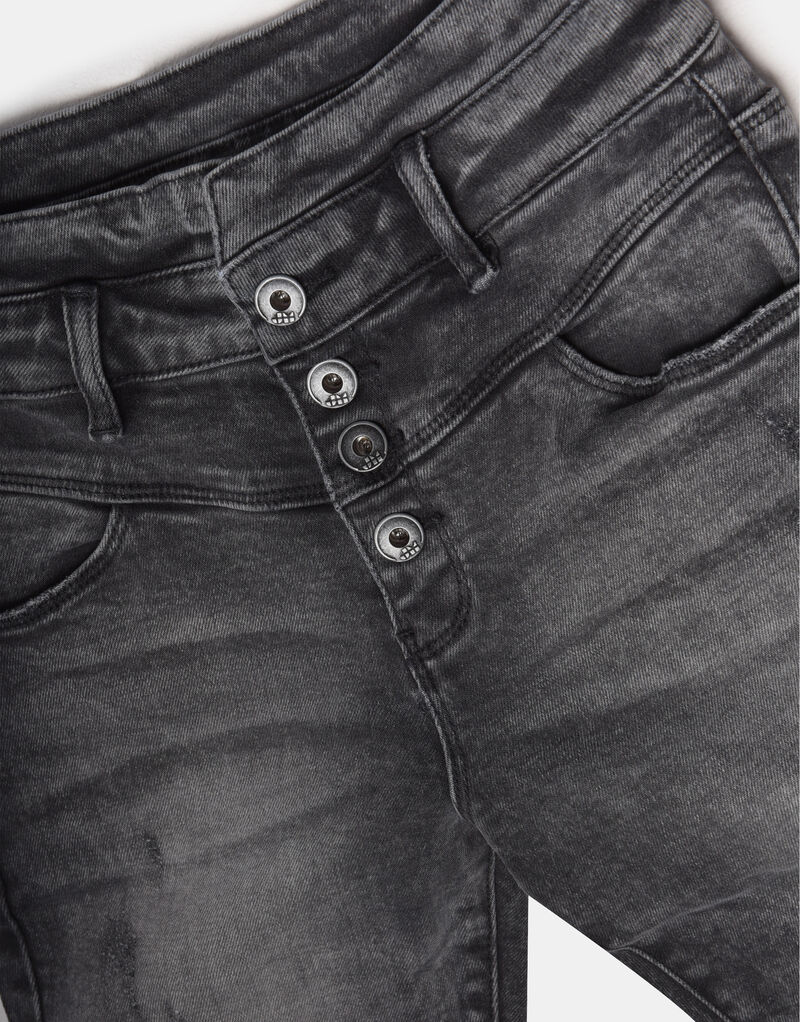 Tyrza Paperbag Skinny Jeans