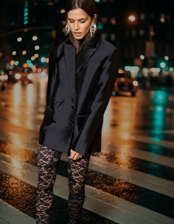 Kanten Legging Zwart SHOEBY WOMEN