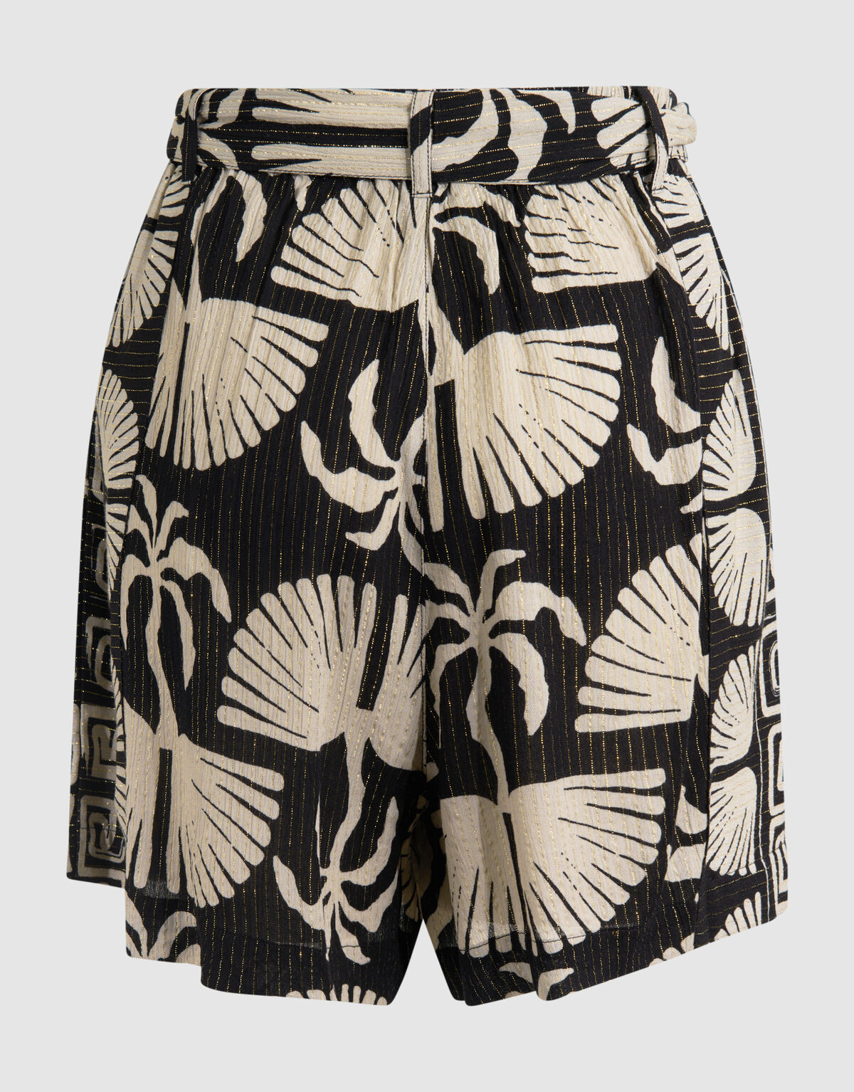 Printed Short Zwart/Wit SHOEBY WOMEN