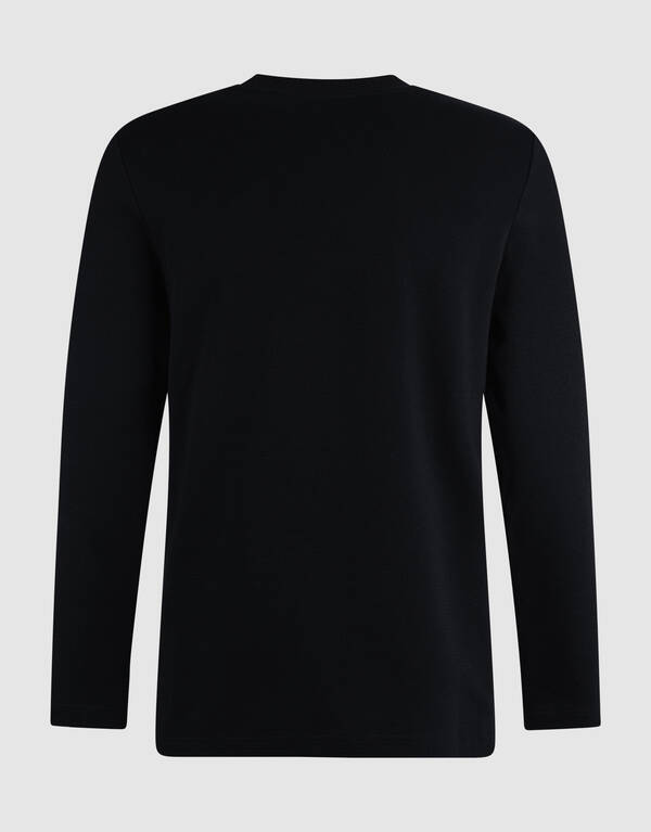 Studio Longsleeve T-shirt Zwart SHOEBY MEN