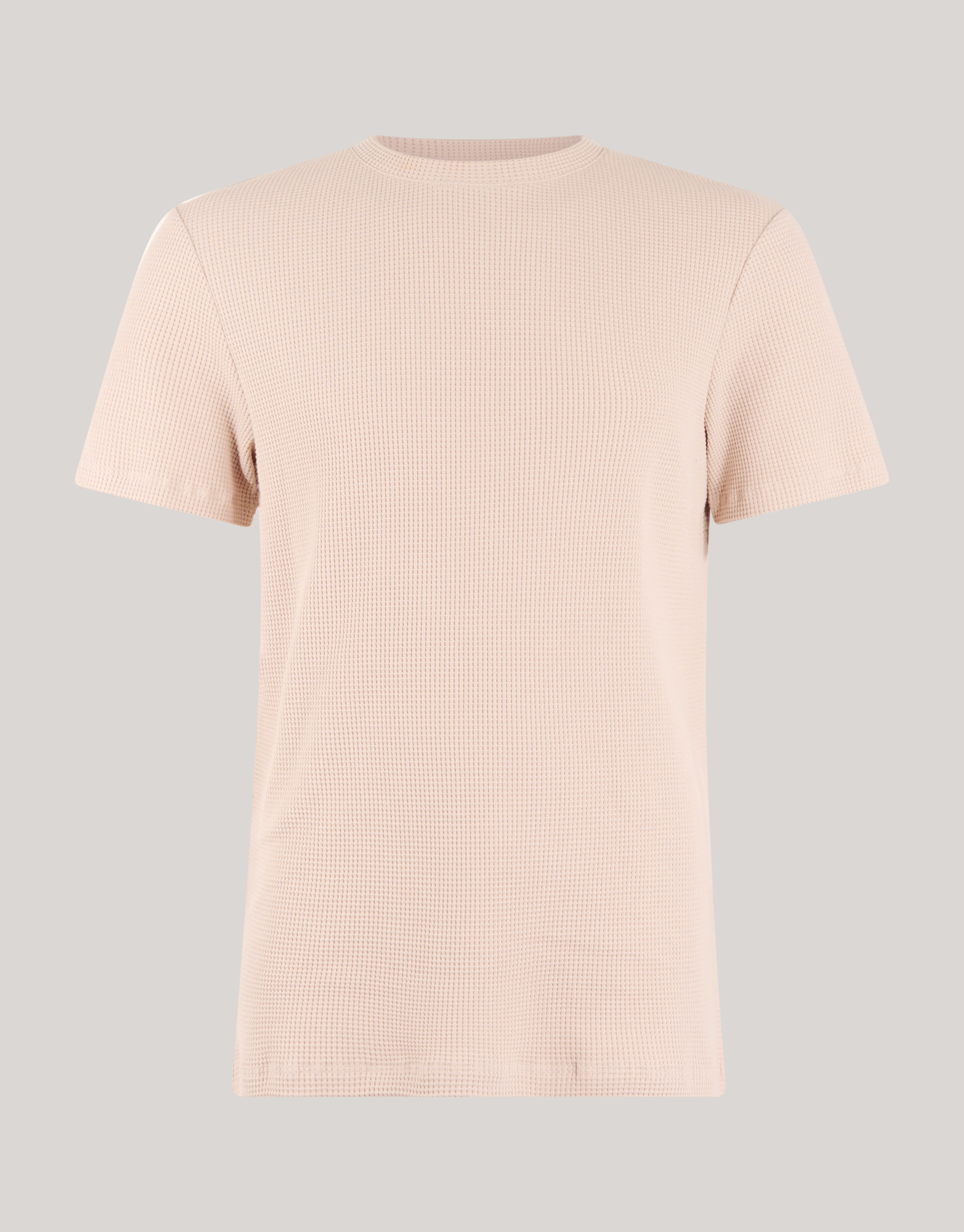 Structuur T-shirt Zand SHOEBY MEN