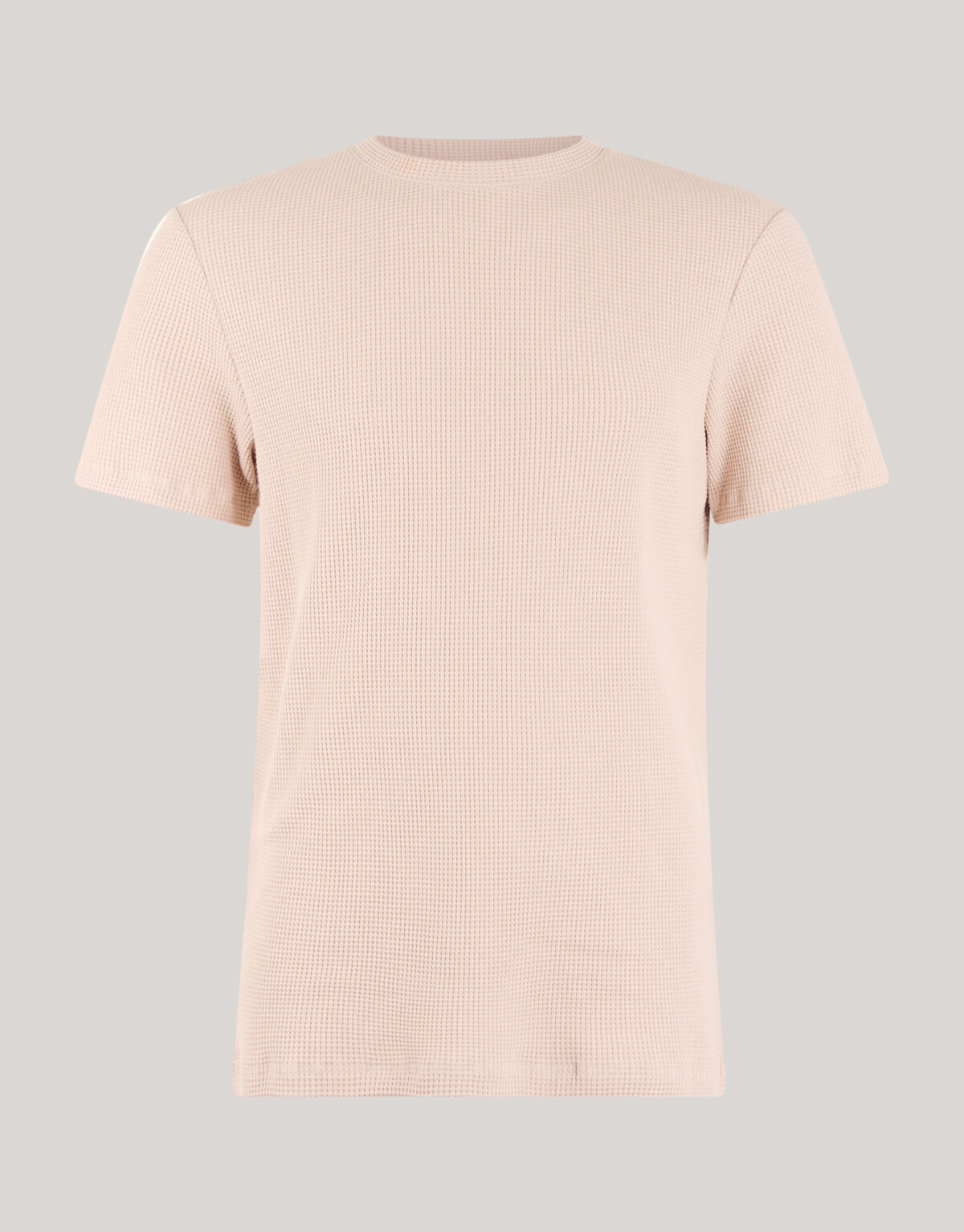Structuur T-shirt Zand SHOEBY MEN