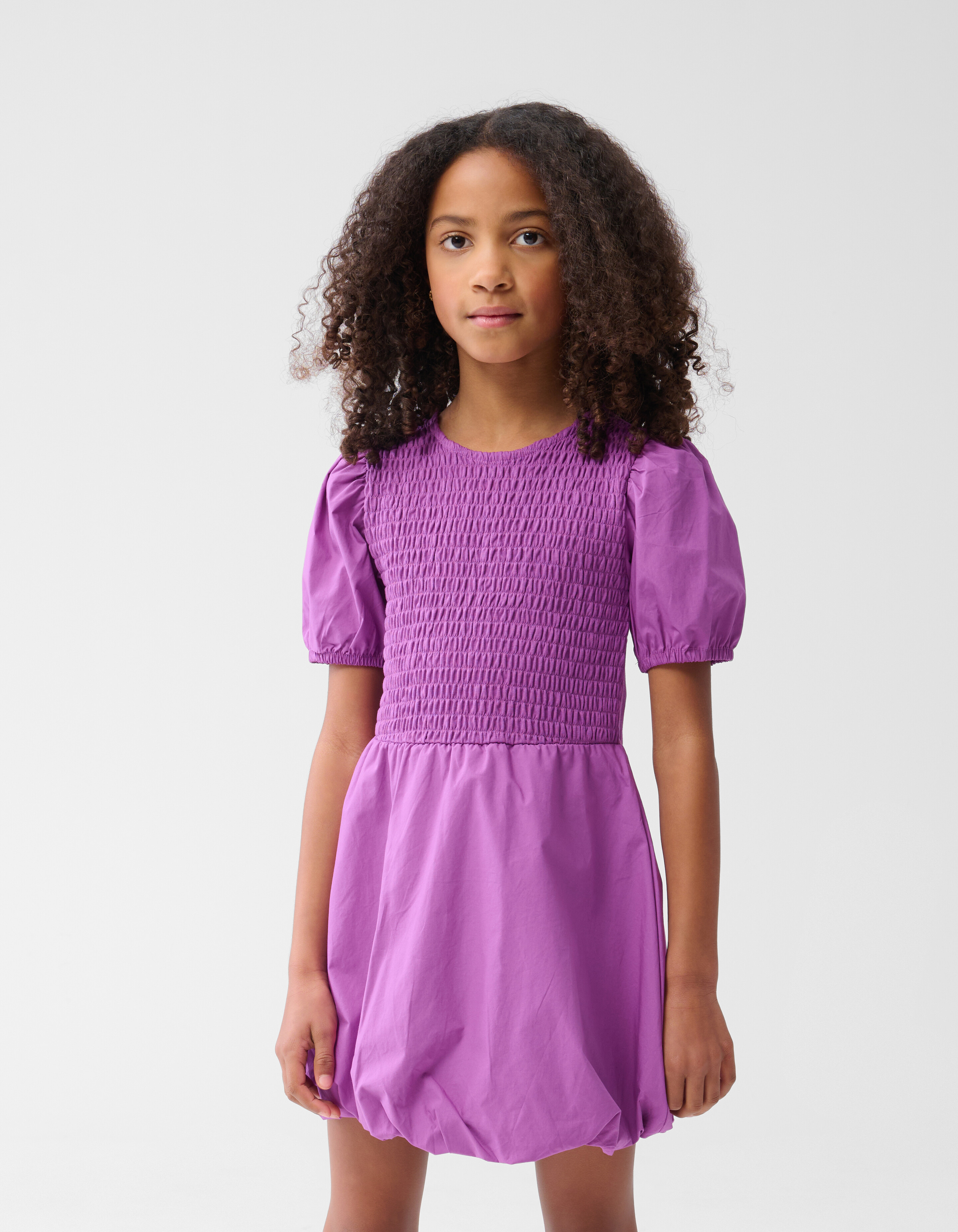 Balloon Fit Jurk Donkerpaars SHOEBY GIRLS