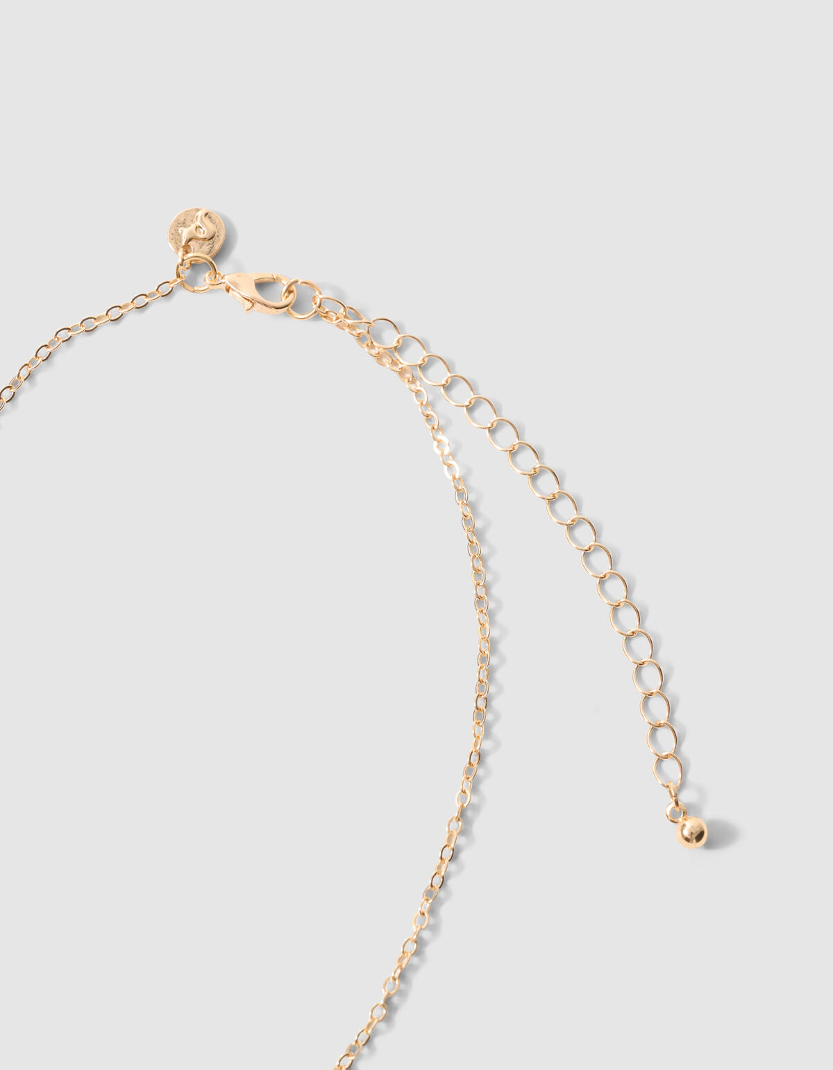 Smiley Heart Ketting Goud SHOEBY ACCESSOIRES