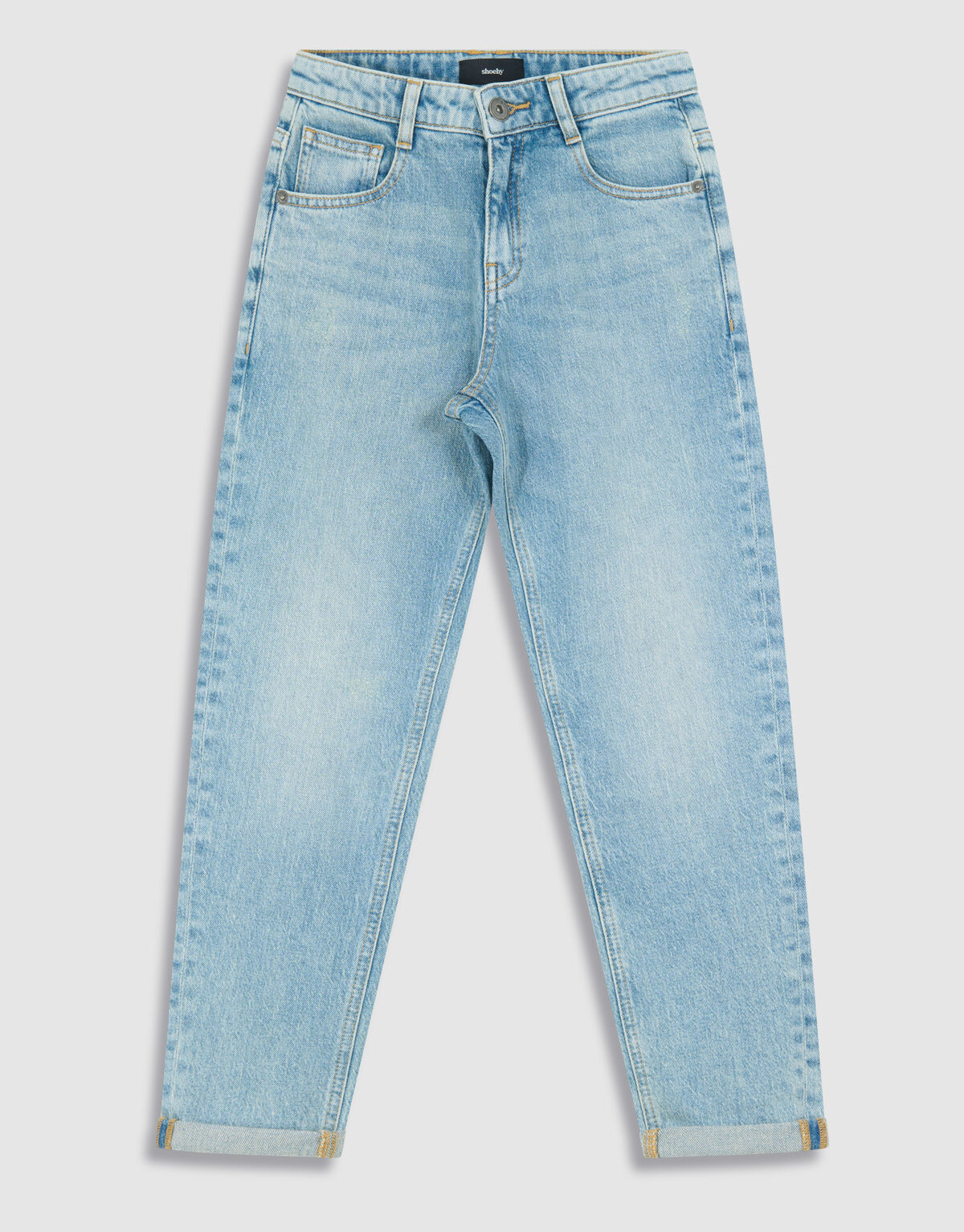 Tapered Fit Jeans Bleached SHOEBY BOYS