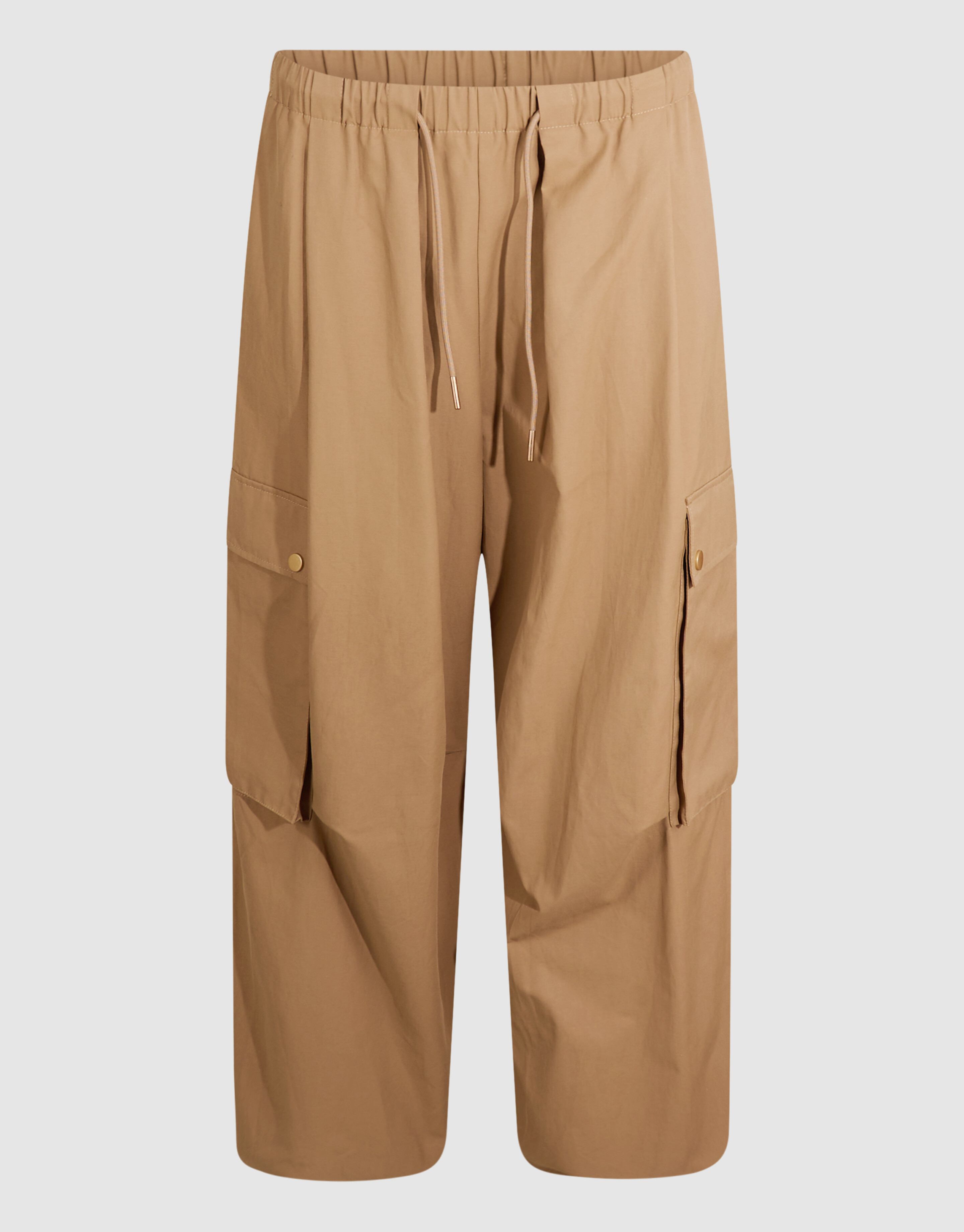 Loose Fit Cargo Broek Zand SHOEBY WOMEN