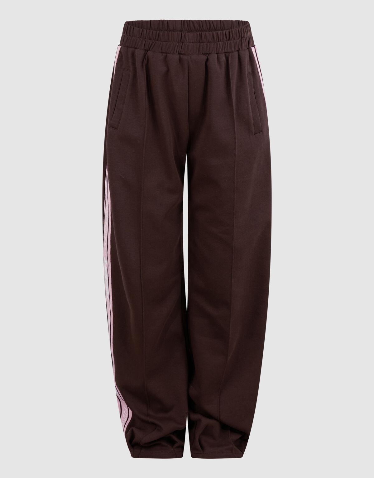 Balloon Fit Tape Broek Donkerbruin SHOEBY GIRLS