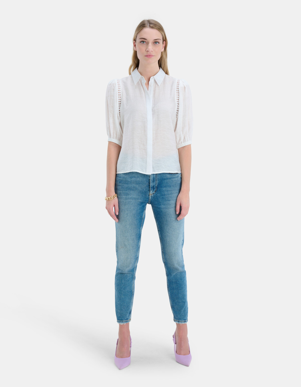 Solid Bloom Blouse By Fred EKSEPT