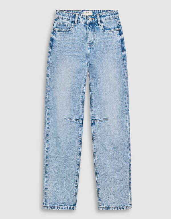 Barrel Wide Leg Jeans Blauw SHOEBY GIRLS