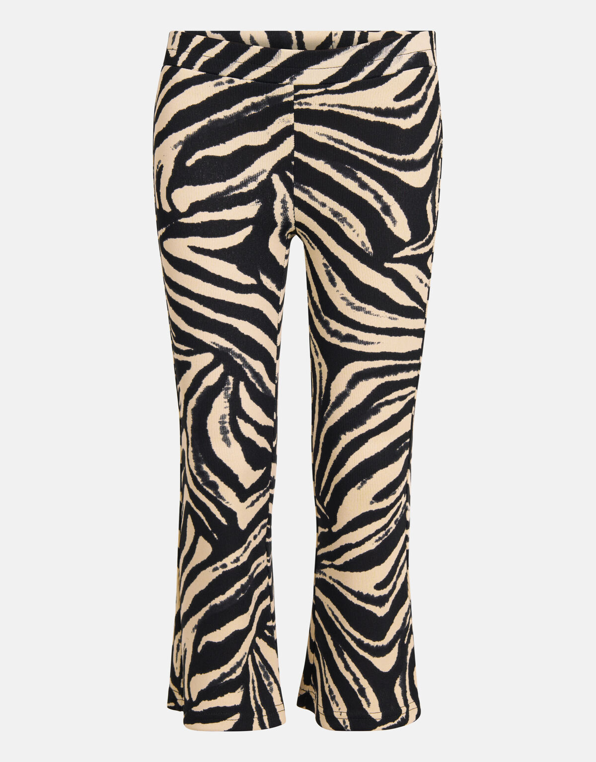 Zebra Print Flared Legging SHOEBY GIRLS