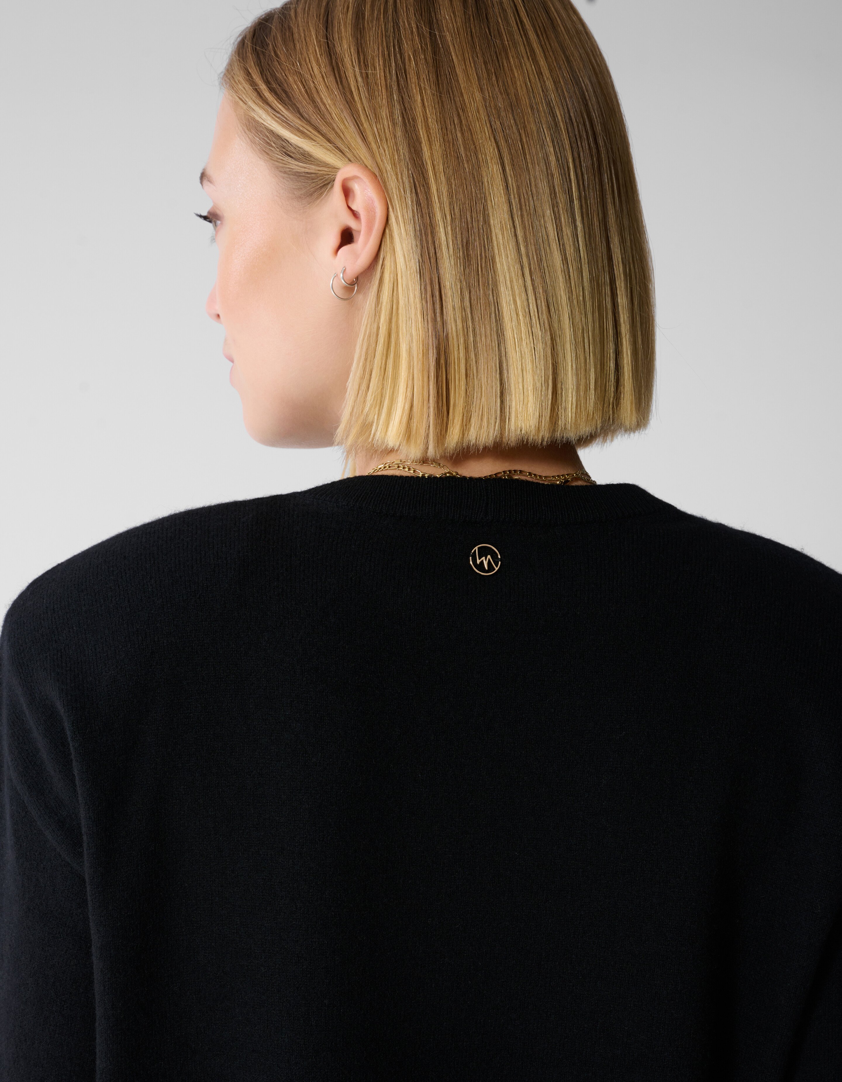 Zachte Gebreide Trui Zwart By Lonneke SHOEBY WOMEN