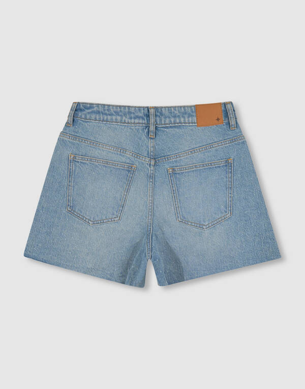 Strass Denim Short Bleached SHOEBY WOMEN