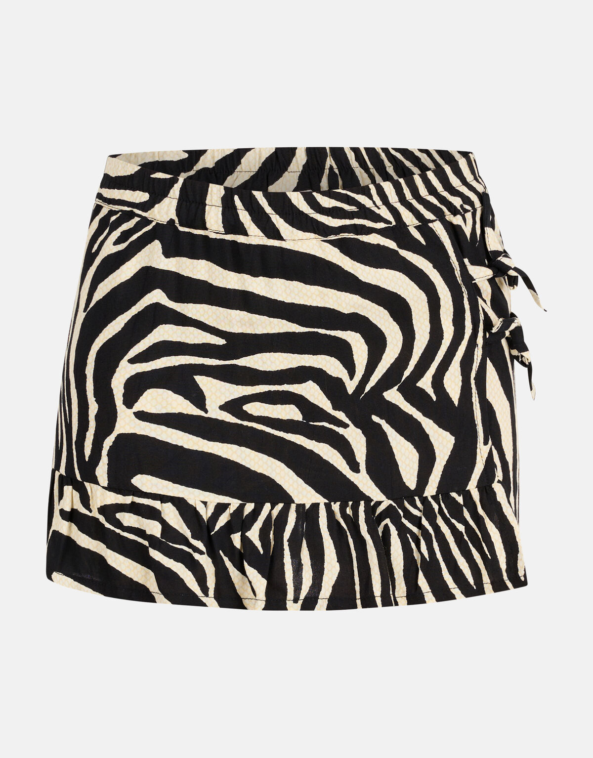 Zebra Skort Zwart/Gebroken Wit SHOEBY GIRLS