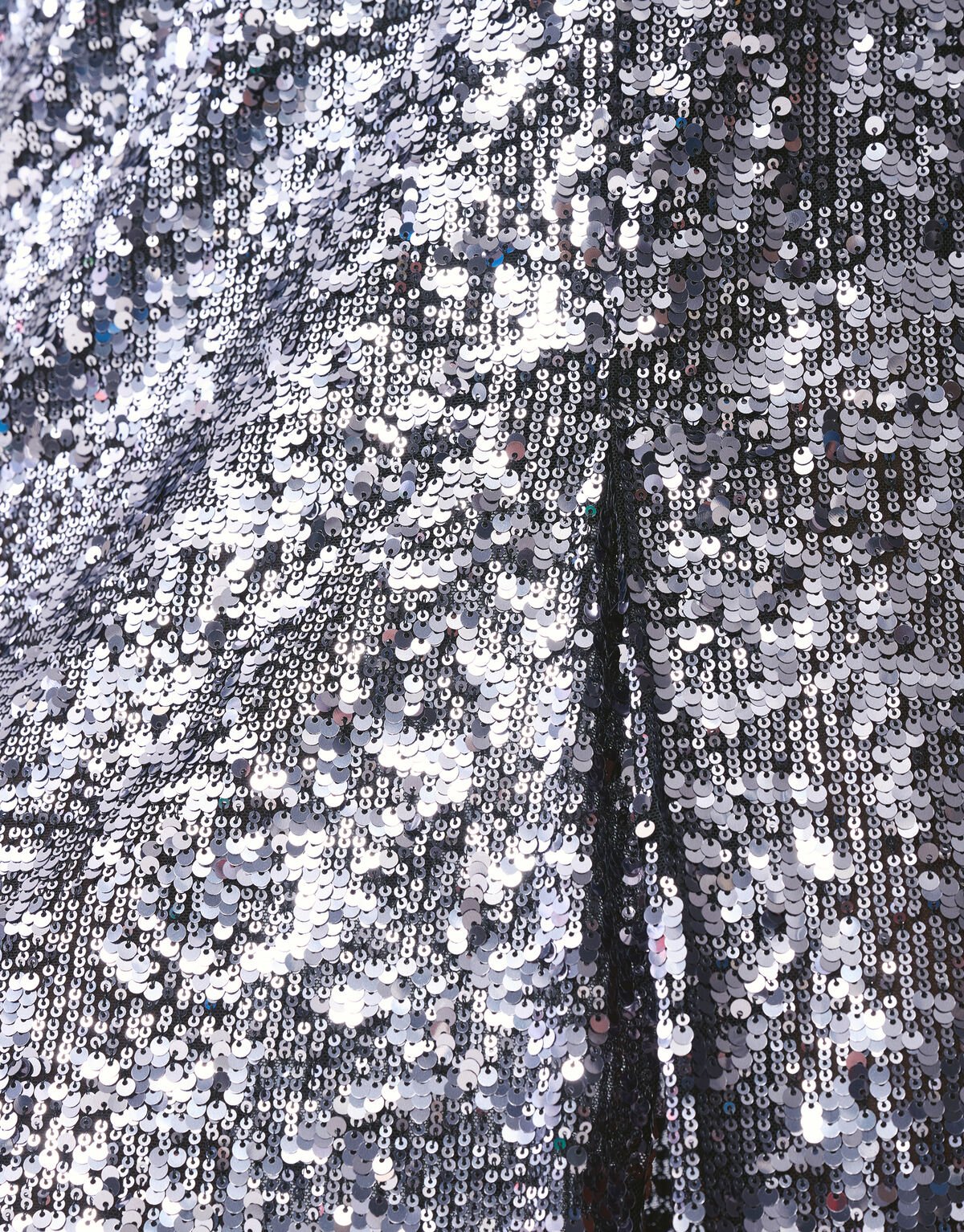 Sequin Maxi Rok Donkergrijs By Fred SHOEBY WOMEN