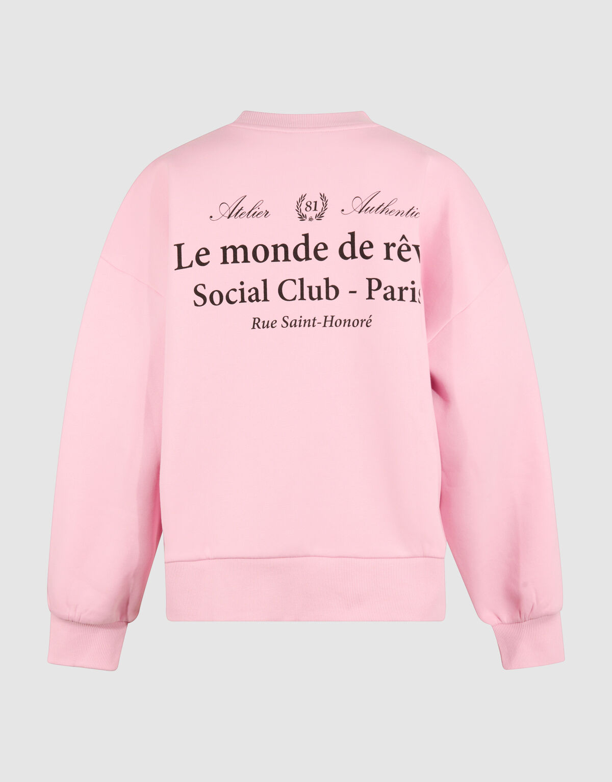Social Club Artwork Sweater Roze SHOEBY WOMEN
