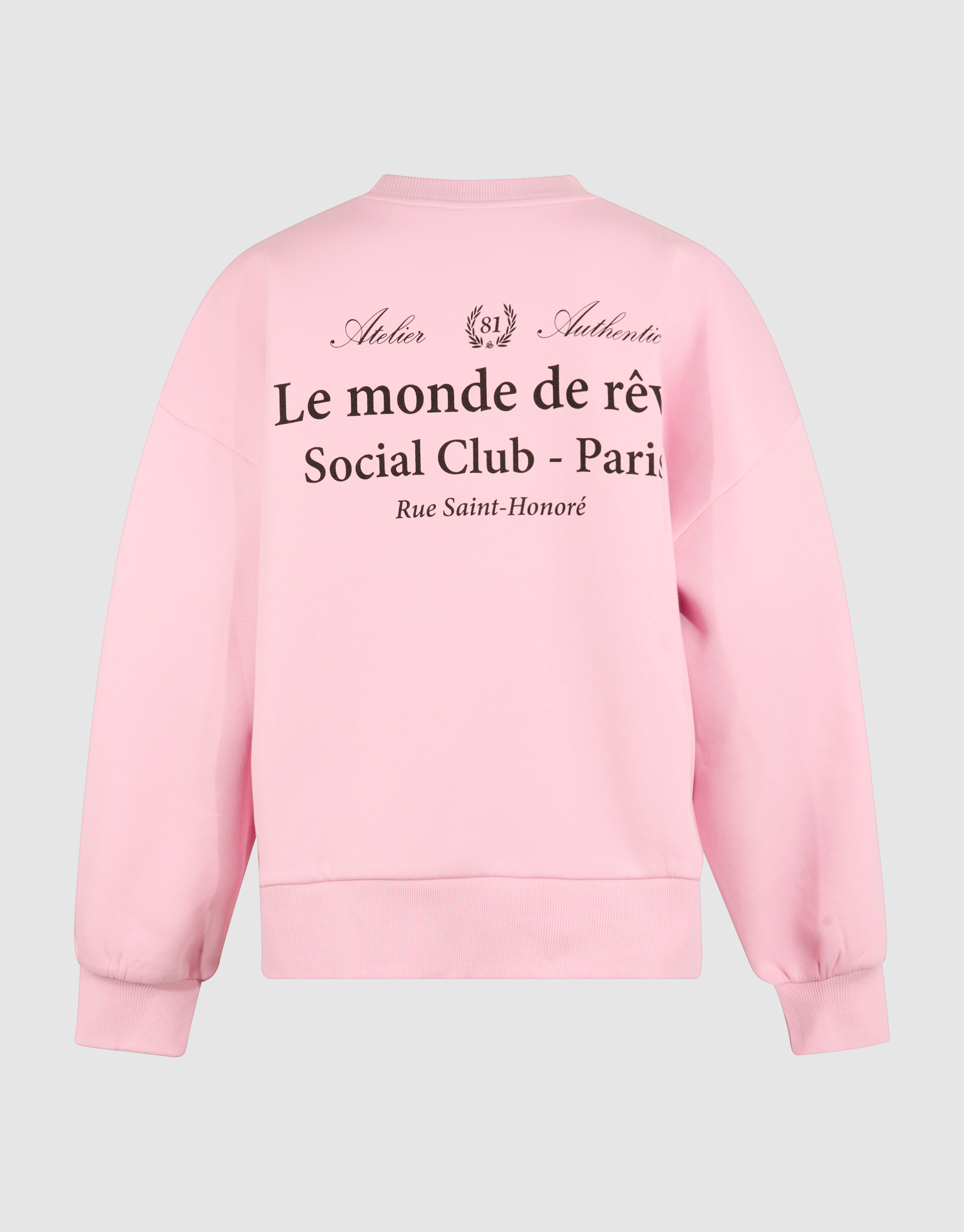 Social Club Artwork Sweater Roze SHOEBY WOMEN