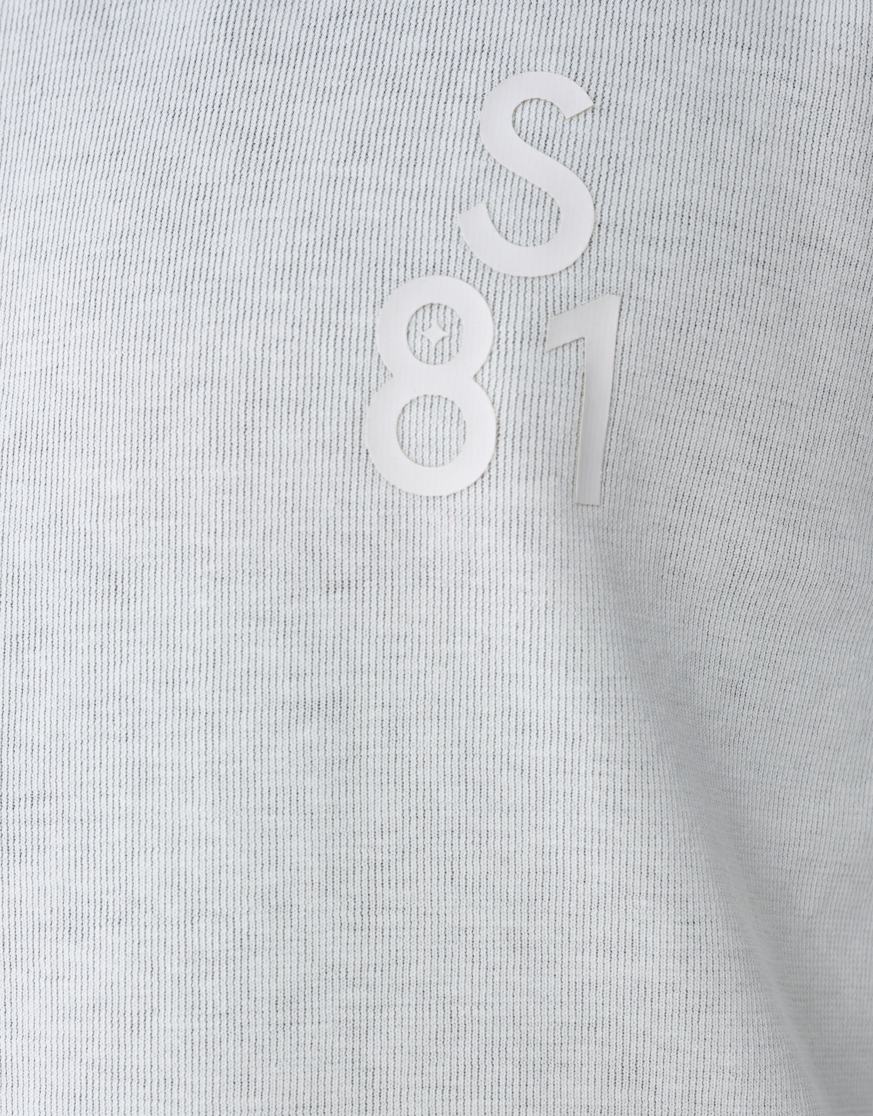 Embossed Logo Sweater Lichtgrijs SHOEBY MEN