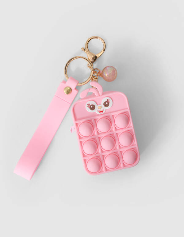 Pop It Sleutelhanger Roze SHOEBY ACCESSOIRES