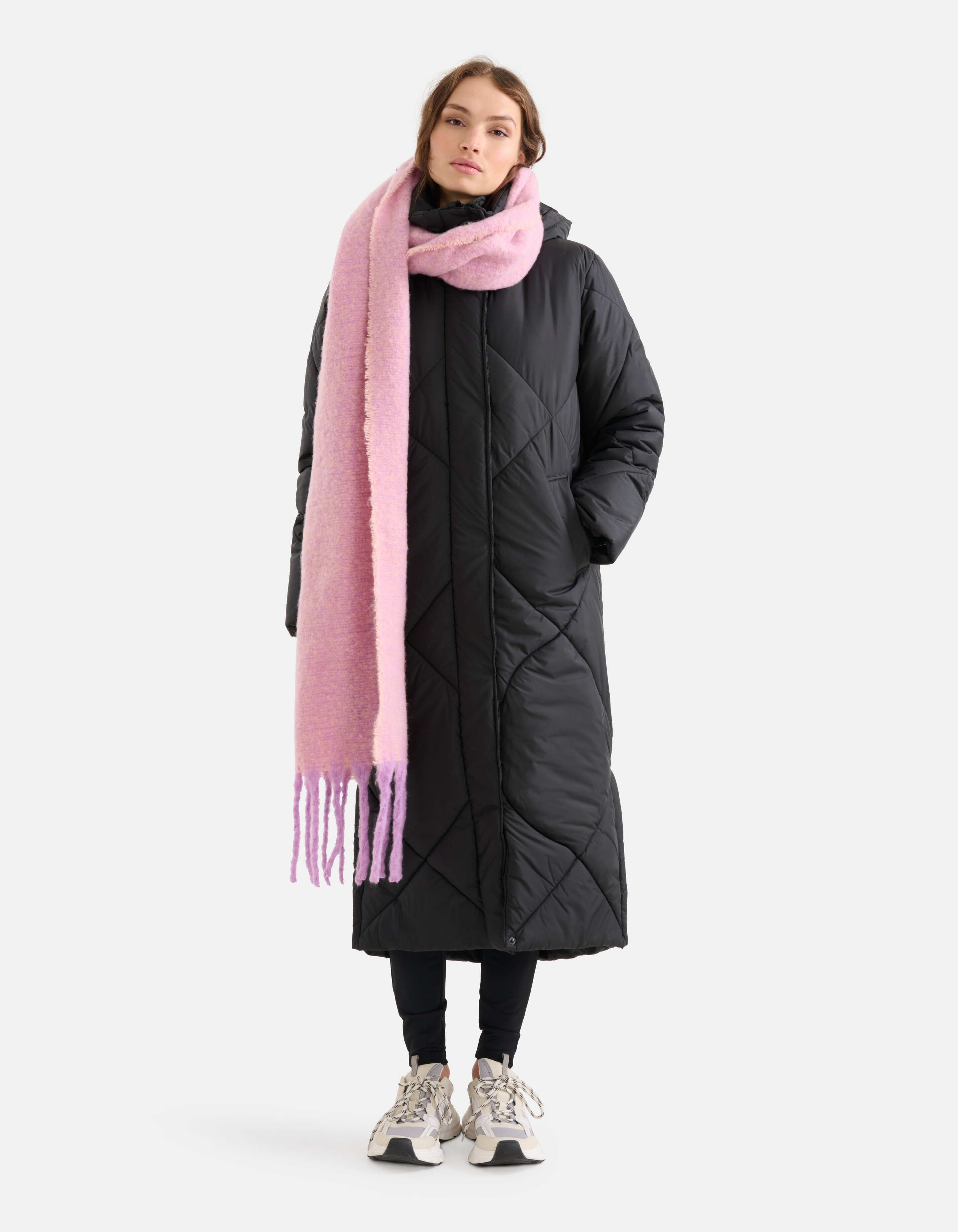 Melange Sjaal Roze/Lichtpaars SHOEBY ACCESSOIRES