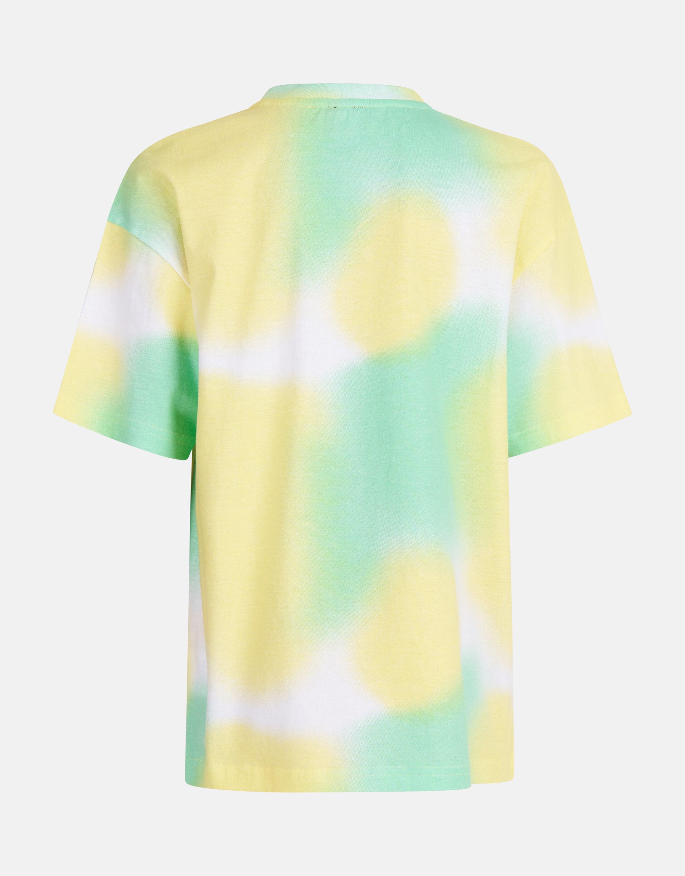 Printed Tie Dye T-shirt Groen SHOEBY BOYS