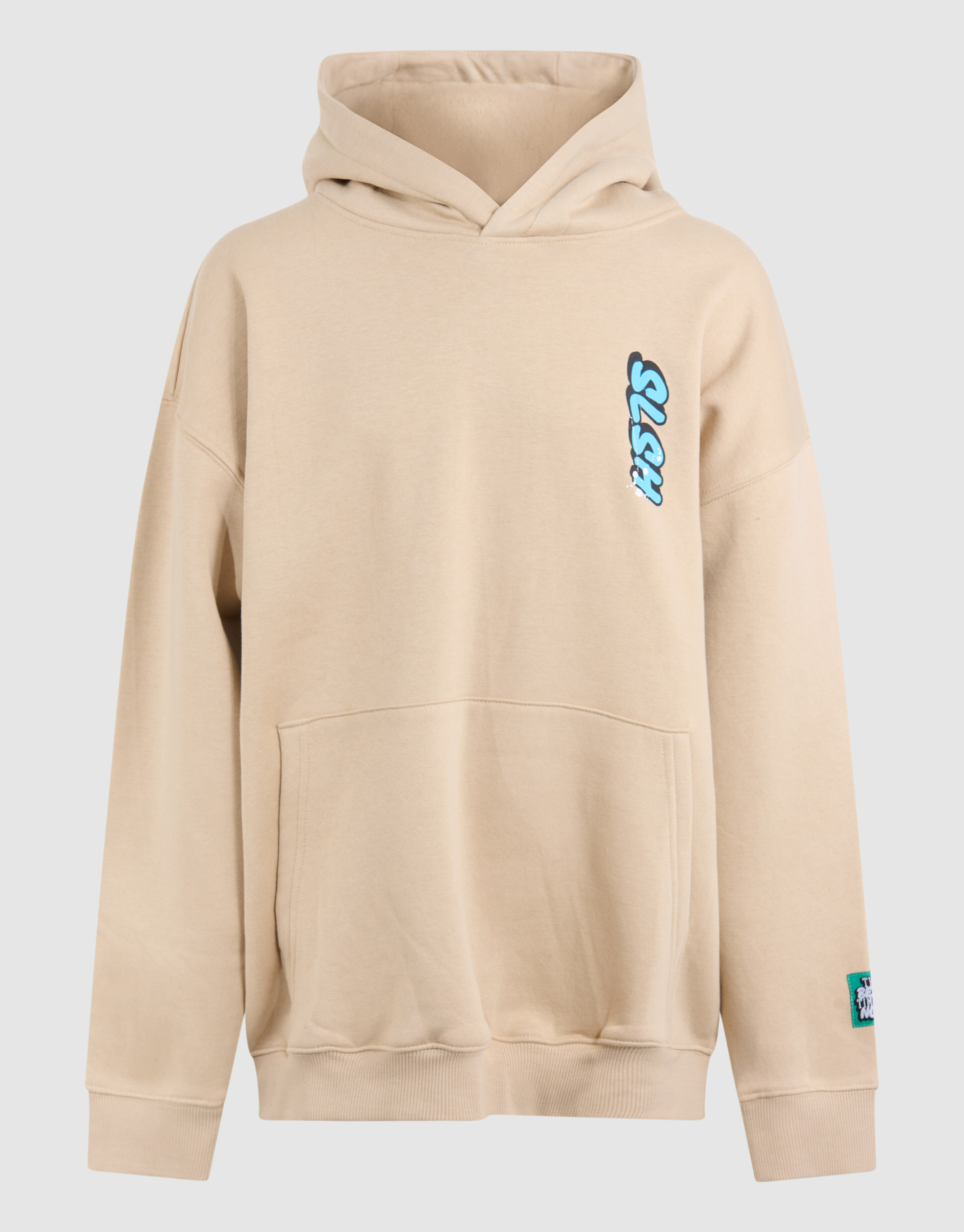 Rule Breaker Artwork Hoodie Beige SHOEBY BOYS