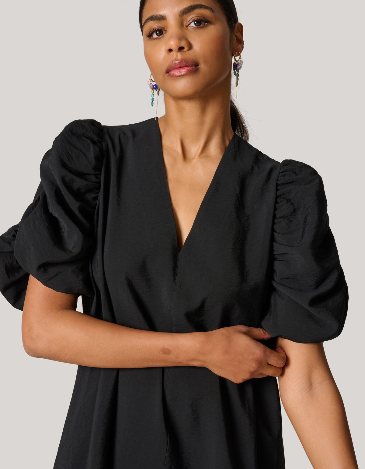 Pofmouw Mini Jurk Zwart SHOEBY WOMEN