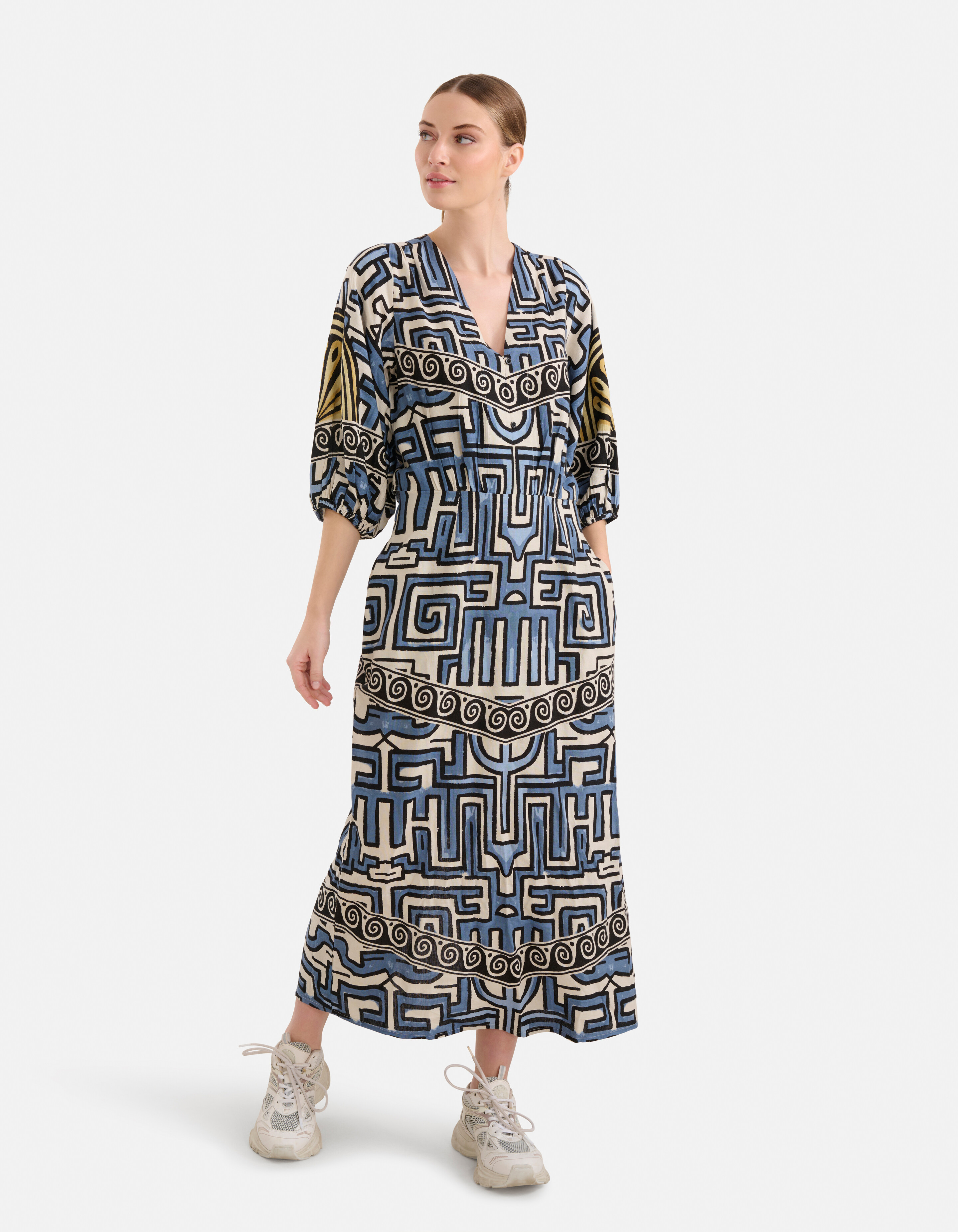 Printed Maxi Jurk By Mieke SHOEBY WOMEN