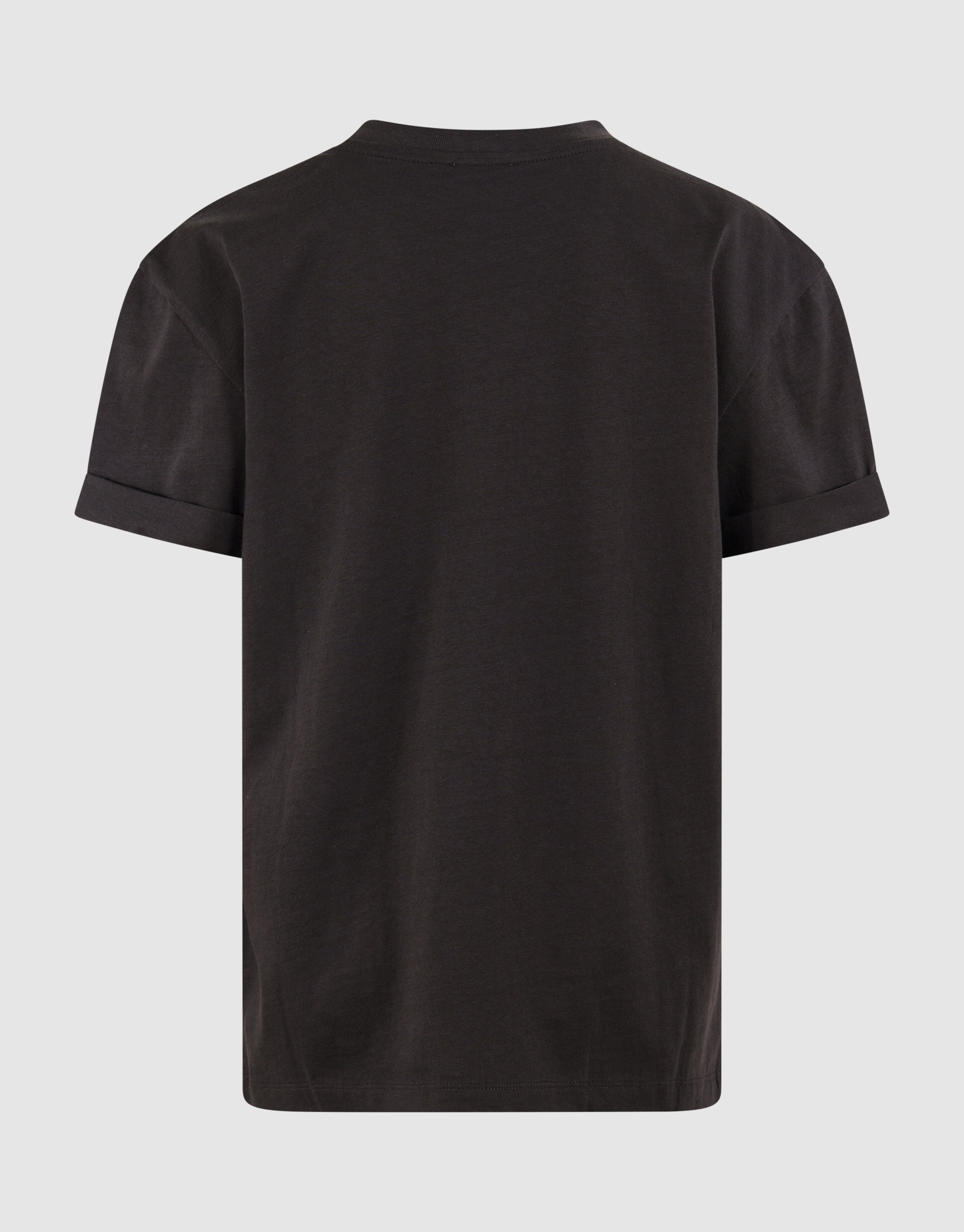 Vivre Artwork T-shirt Donkergrijs SHOEBY GIRLS