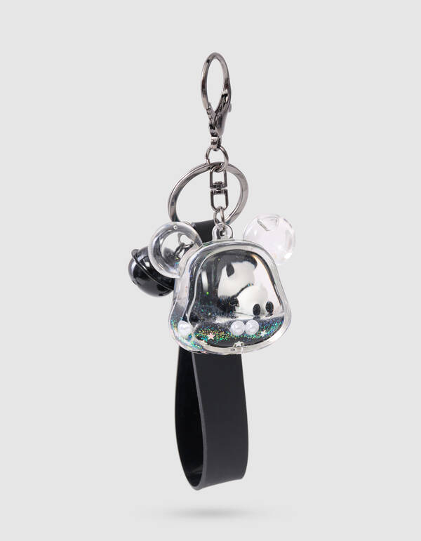 Panda Sleutelhanger Zwart SHOEBY ACCESSOIRES