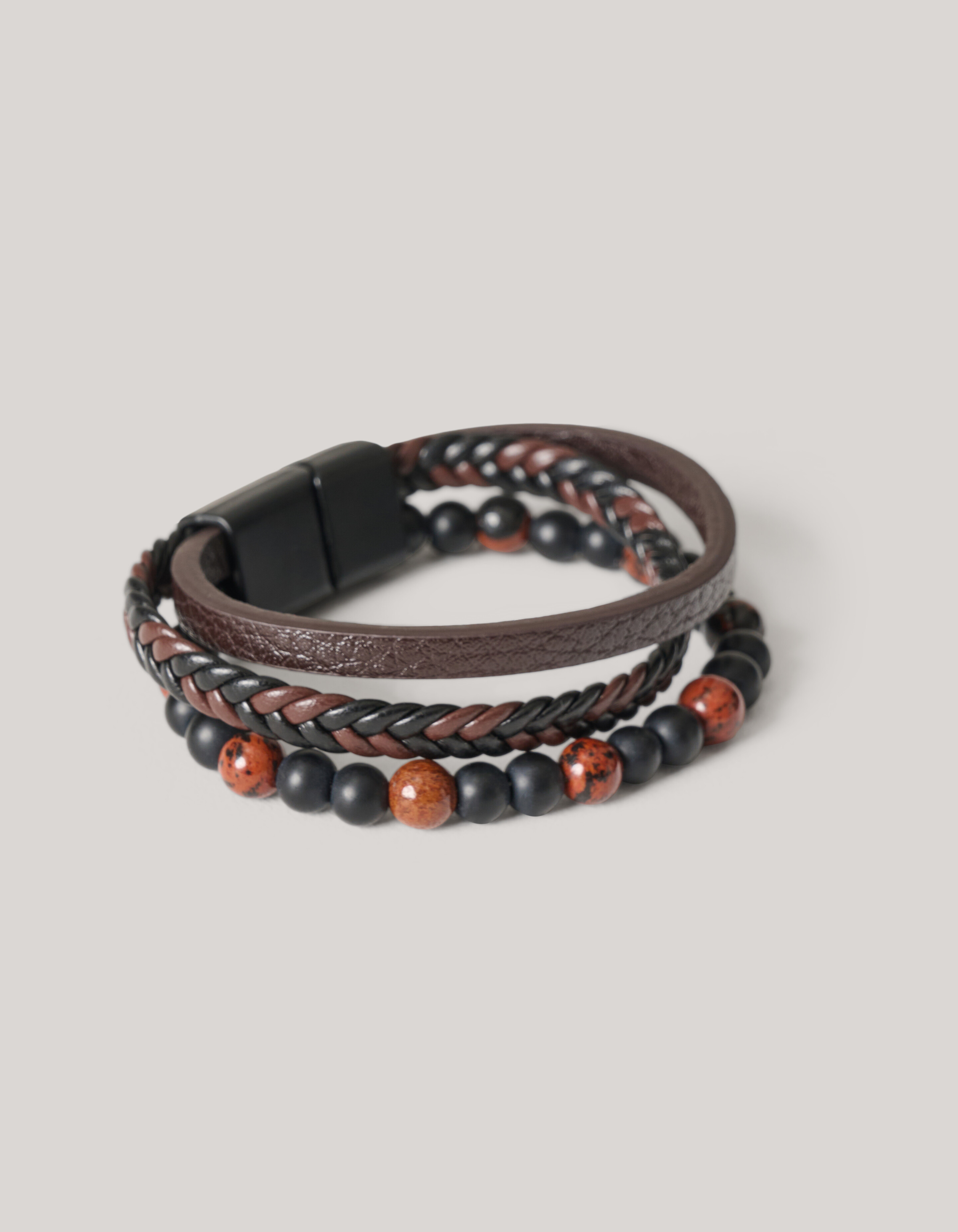 Armbanden Set Bruin SHOEBY ACCESSOIRES