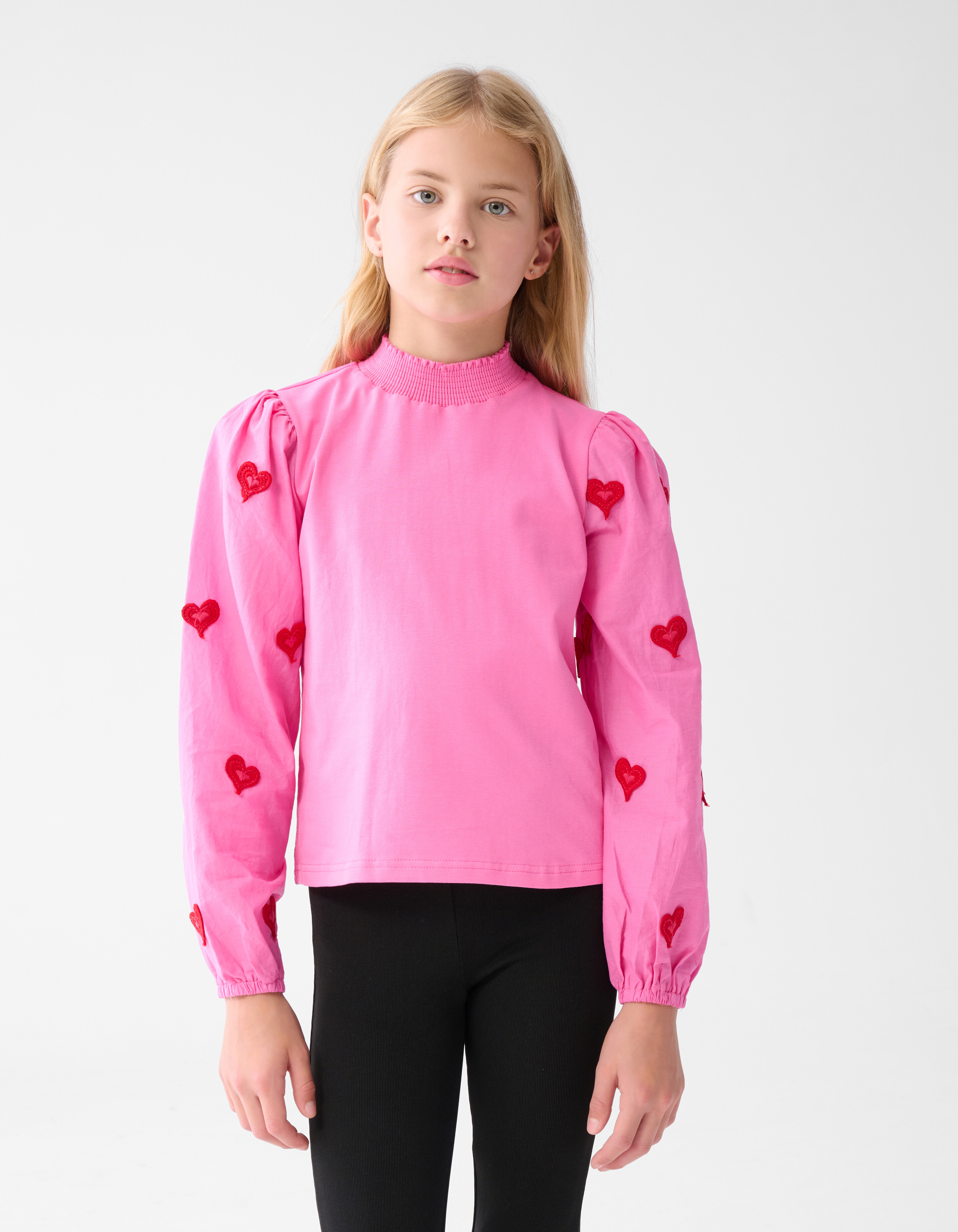 Embroidery Longsleeve Roze SHOEBY GIRLS