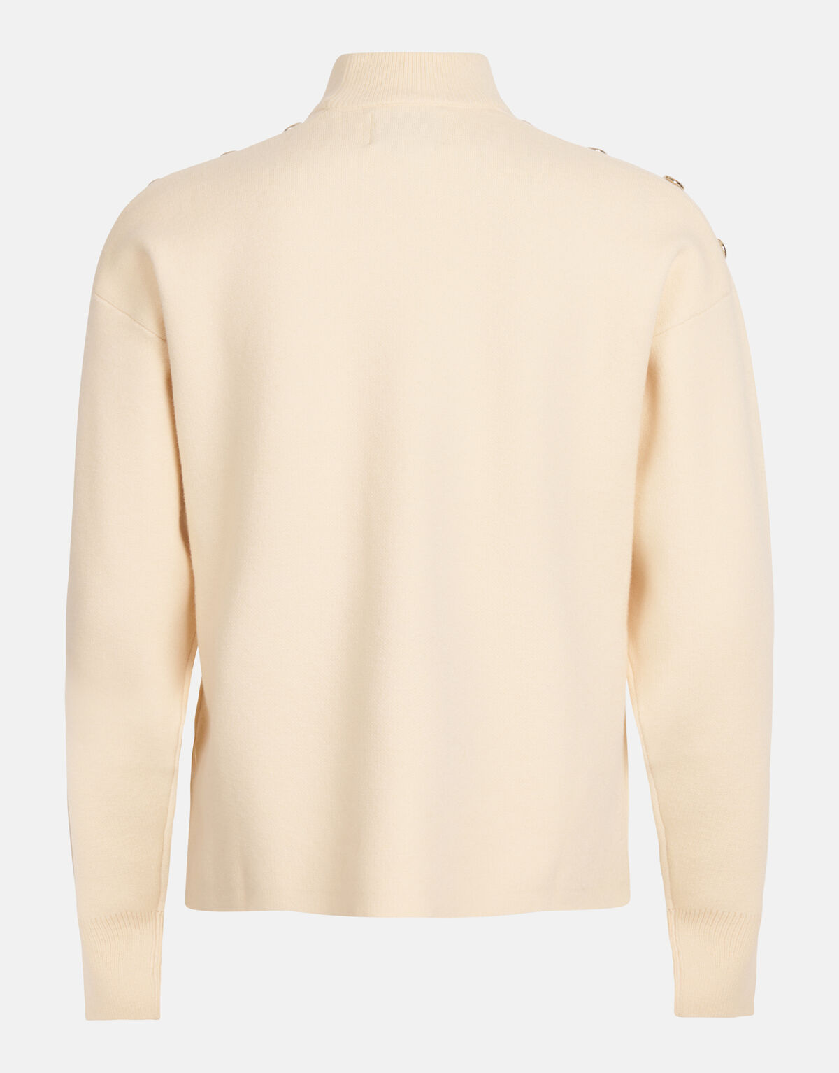 Gebreide Knopen Trui Gebroken Wit SHOEBY WOMEN