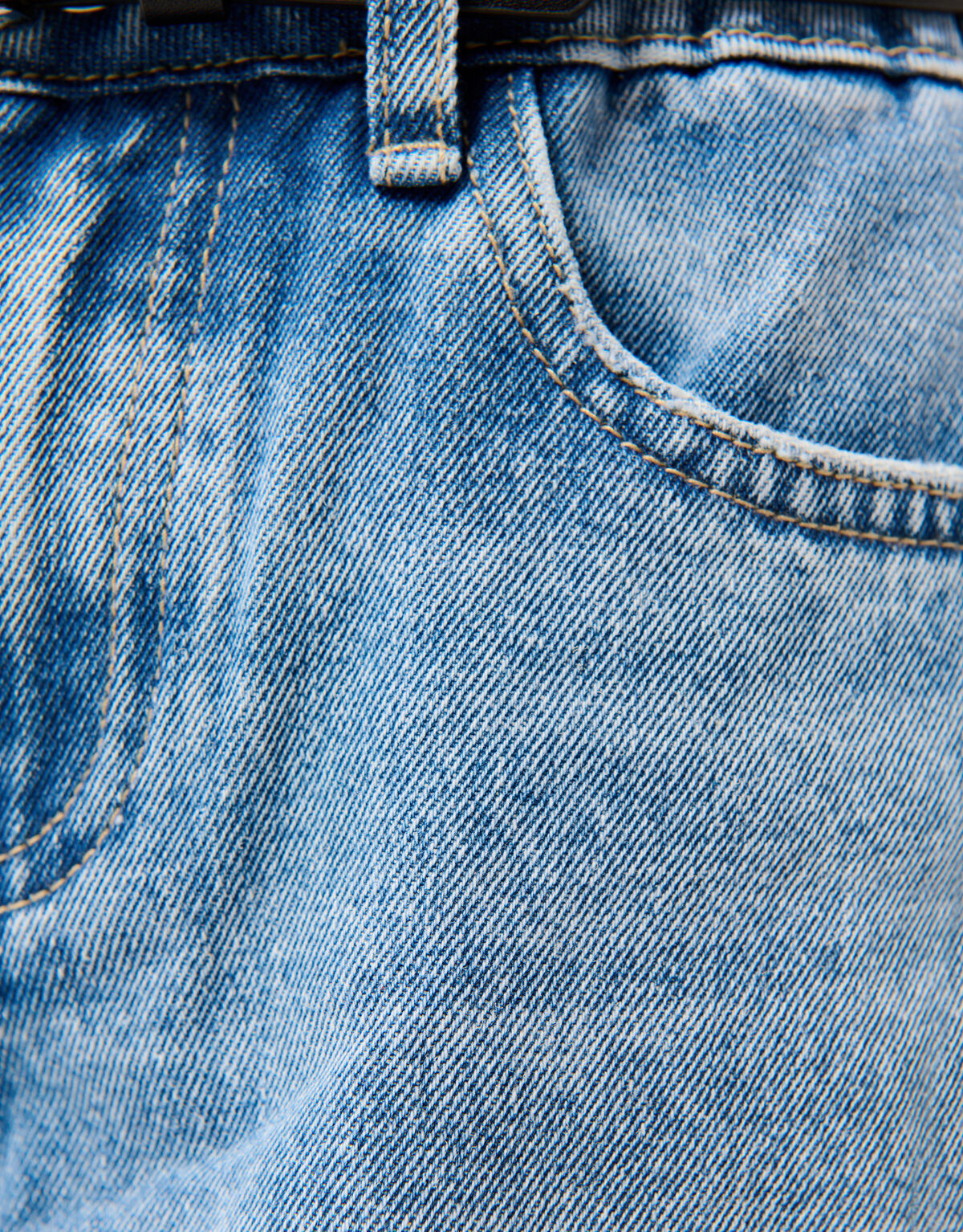 Parel Wide Leg Fit Jeans Blauw SHOEBY GIRLS