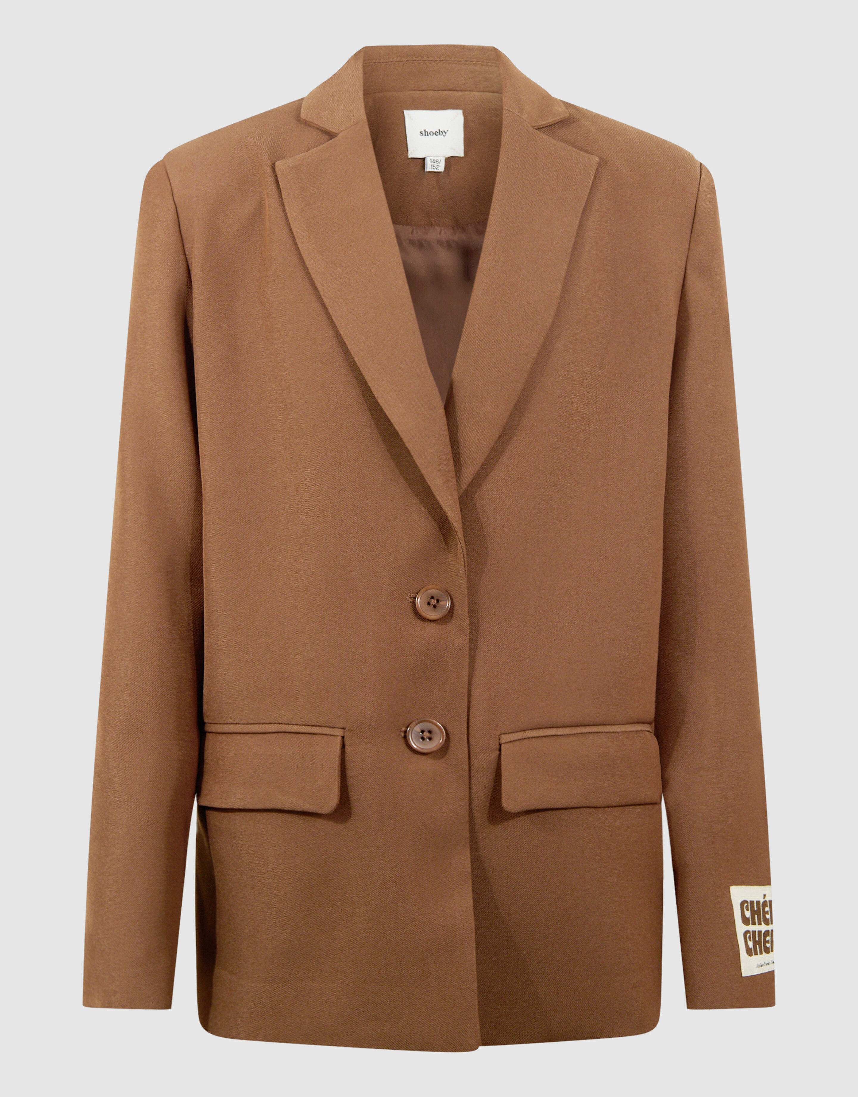 Open Rug Blazer Bruin SHOEBY GIRLS