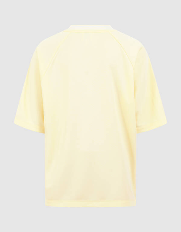 Seoul Baseball T-shirt Lichtgeel SHOEBY GIRLS