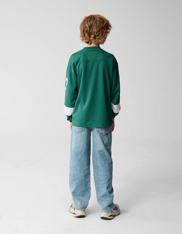 Embleem Relaxed Fit Jeans Blauw Shoeby X Vingino SHOEBY BOYS