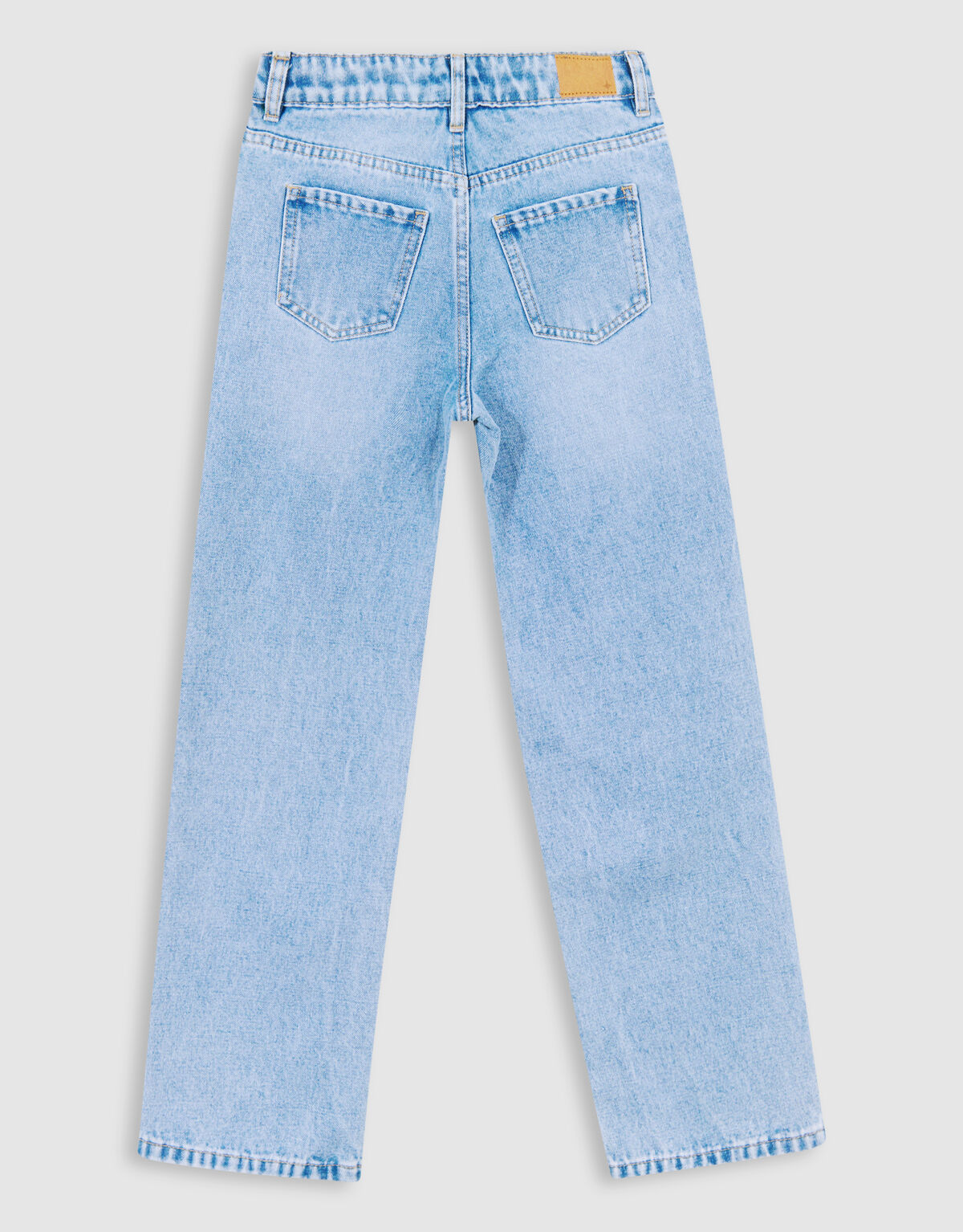 Heart Straight Fit Jeans Blauw SHOEBY GIRLS