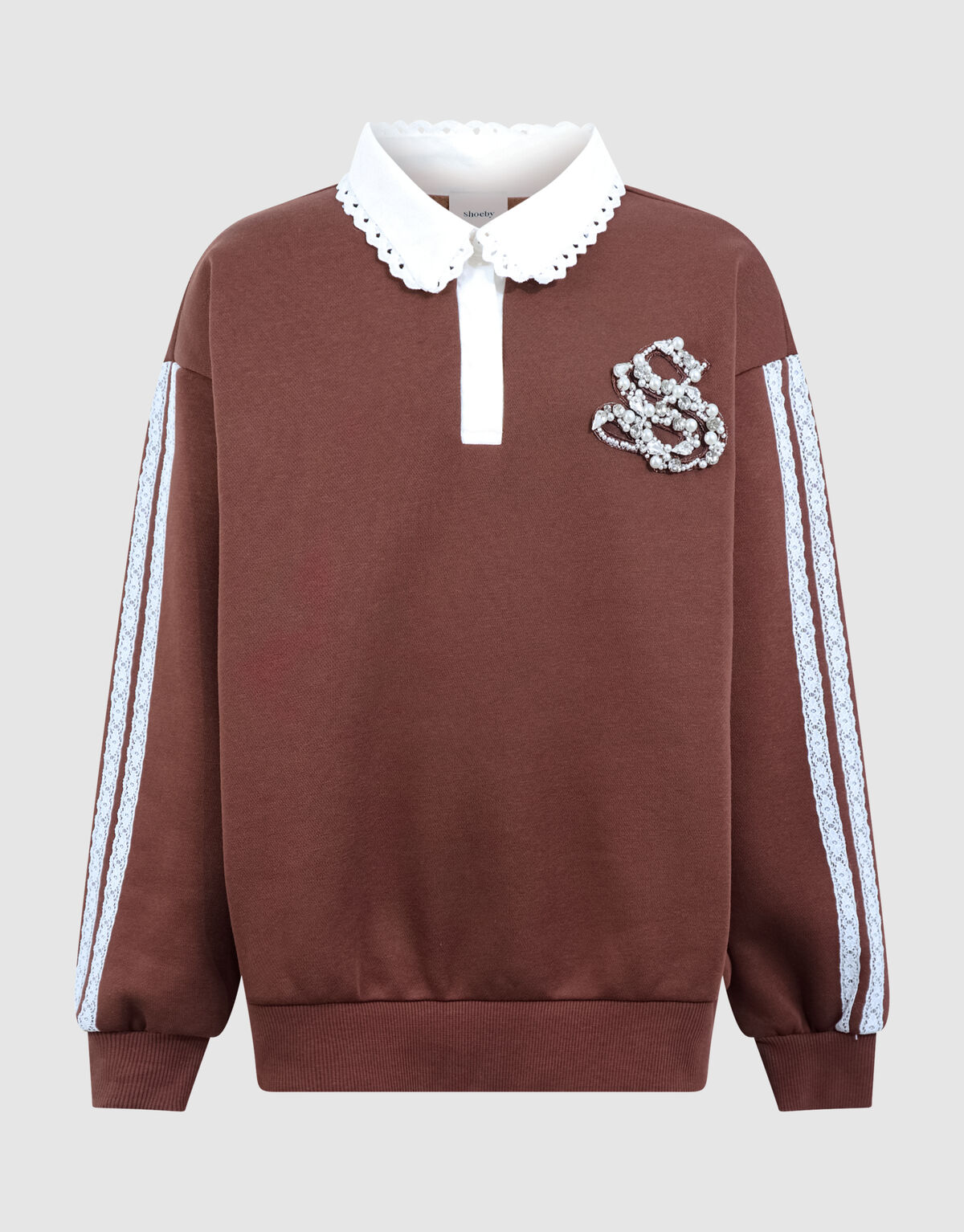 Oversized Polo Sweater Bruin SHOEBY GIRLS