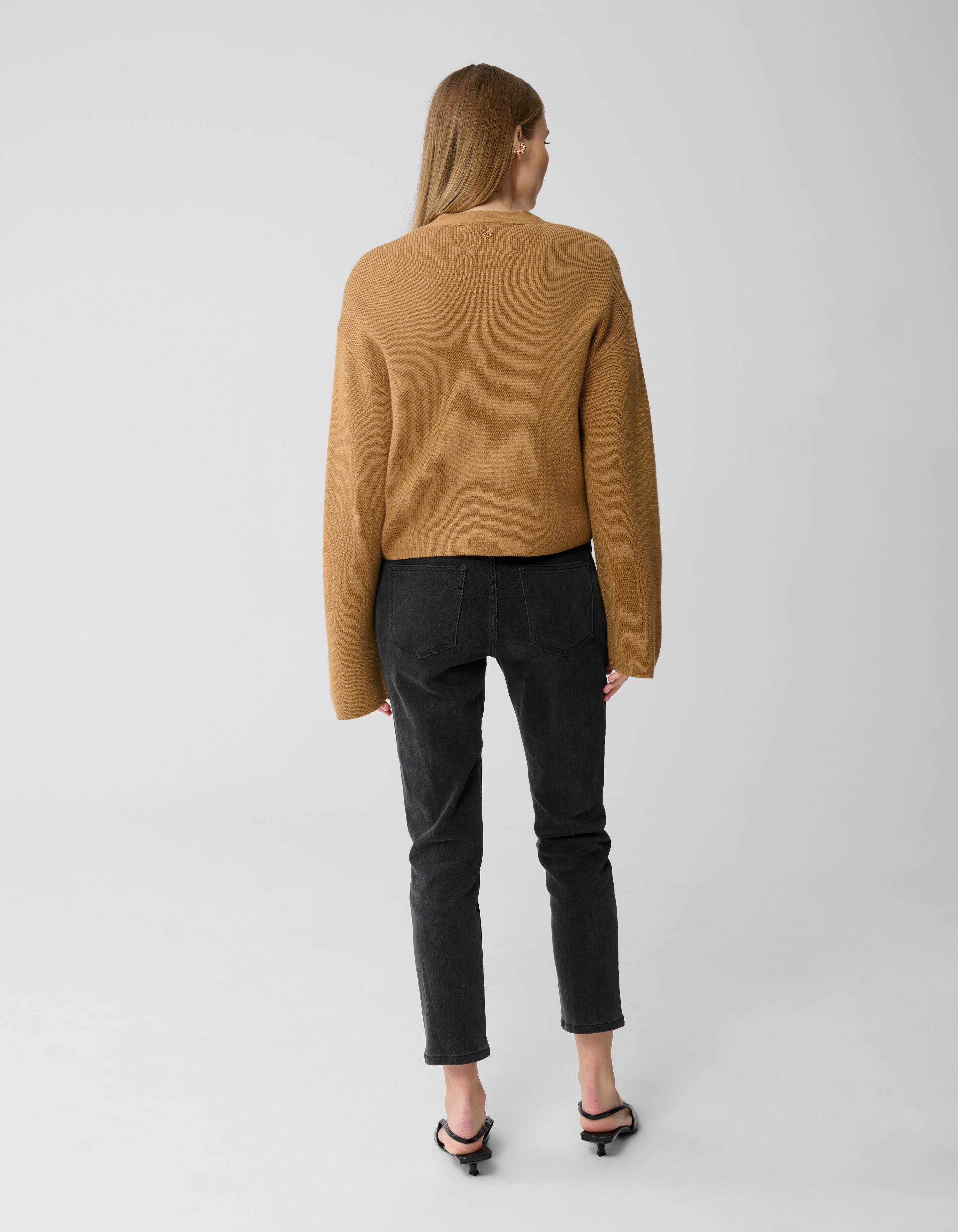 V-Hals Vest Camel By Lonneke SHOEBY WOMEN