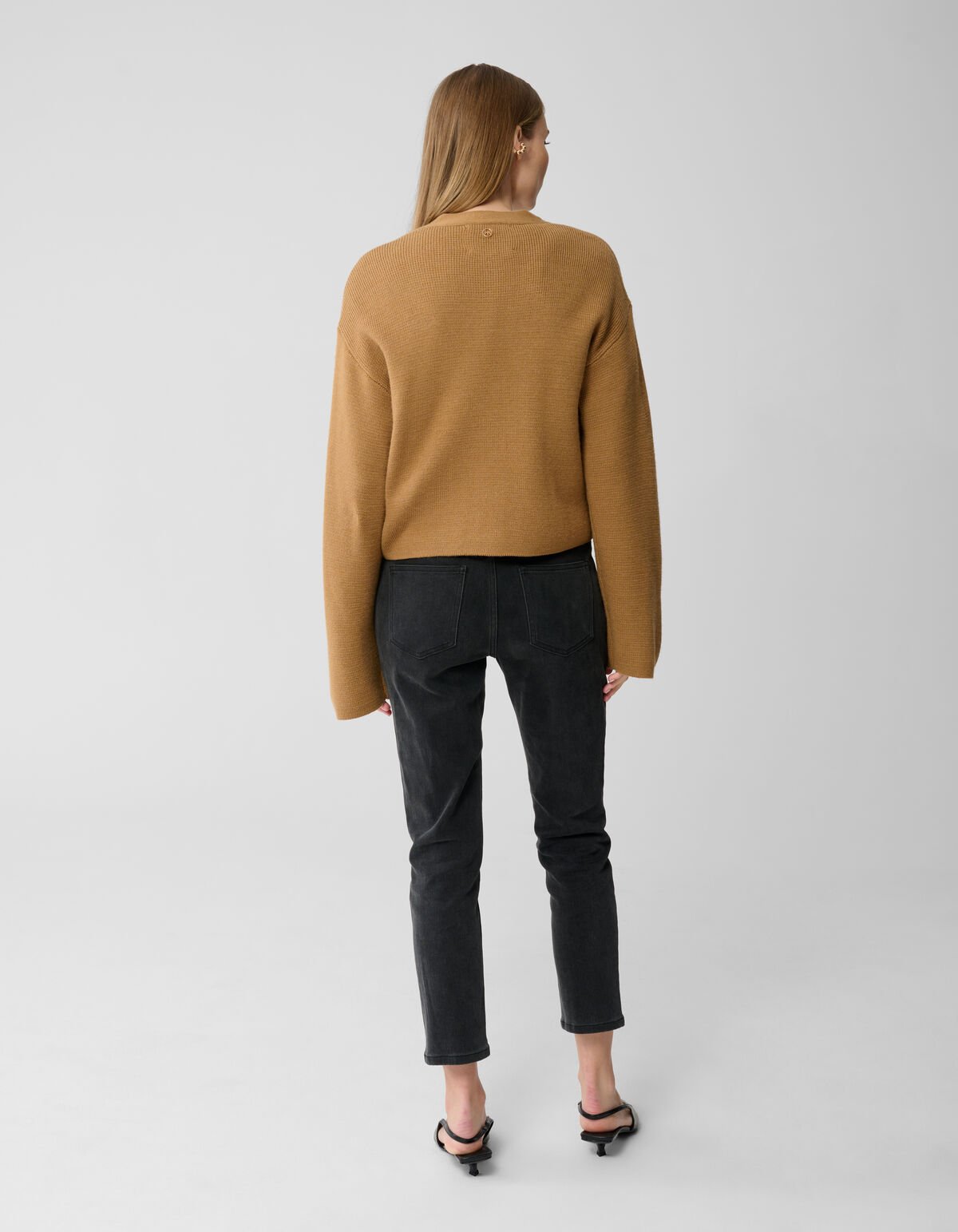V-Hals Vest Camel By Lonneke SHOEBY WOMEN